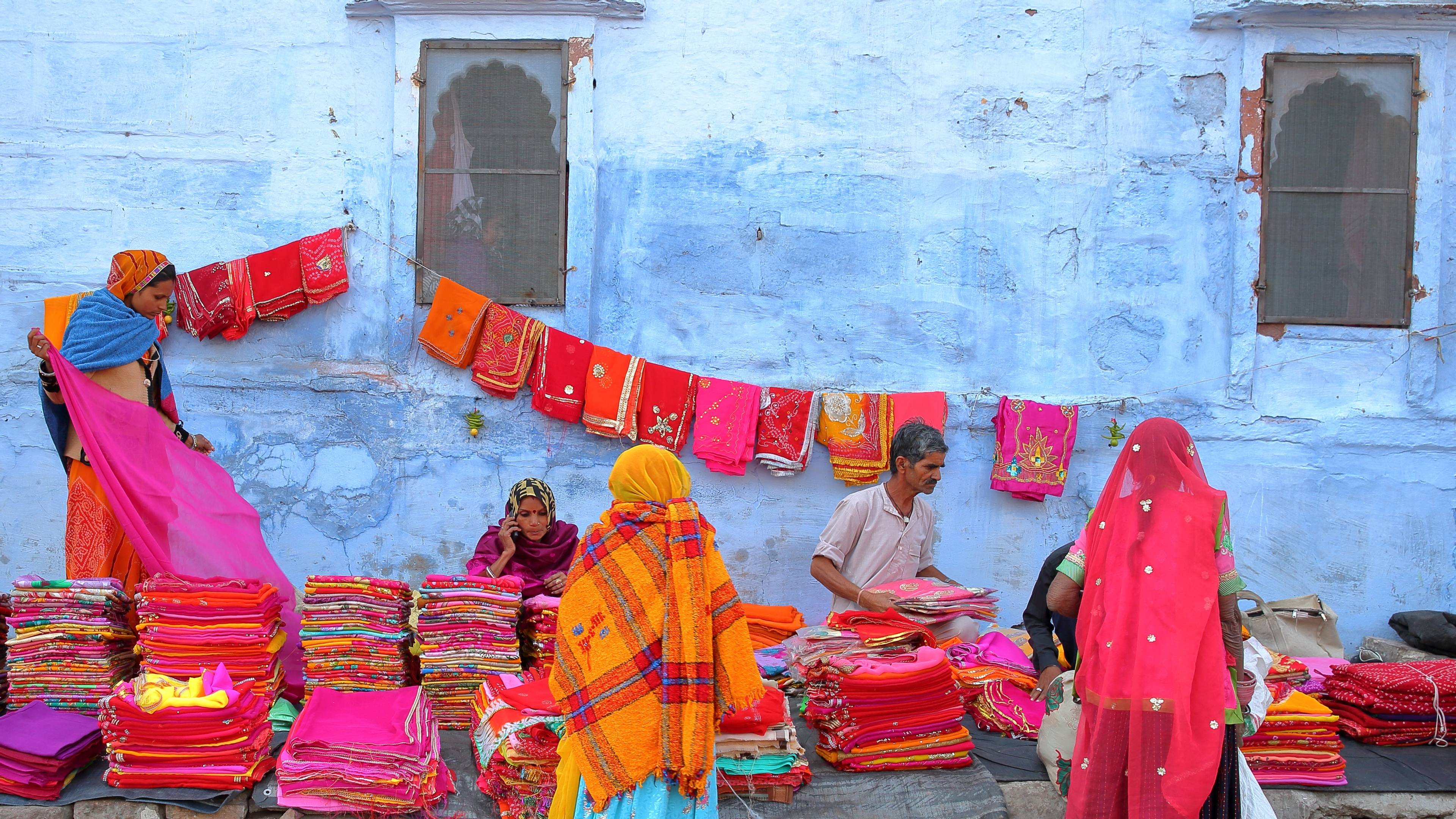 mercato di sardar a jodhpur in india