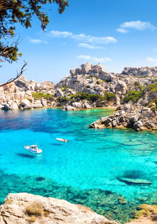 view of costa smeralda sea