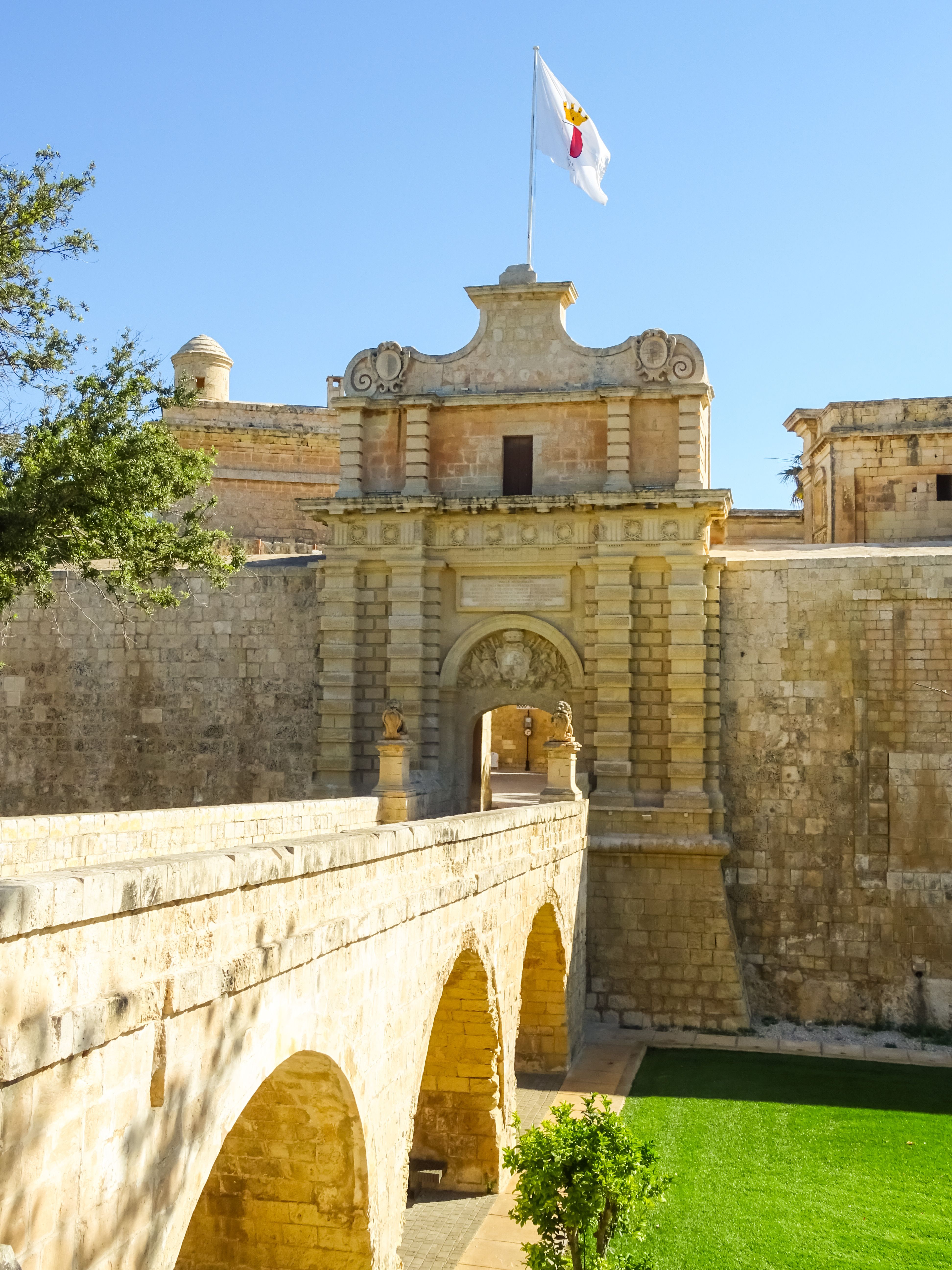 entrance to the medieval city of Mdina