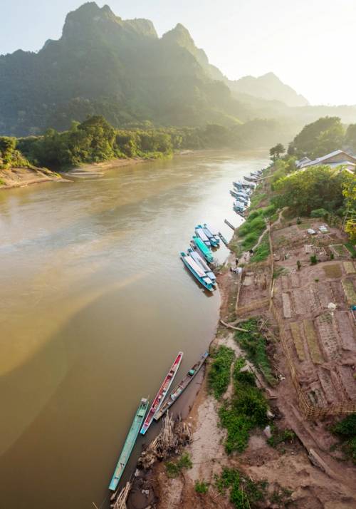 fiume mekong laos