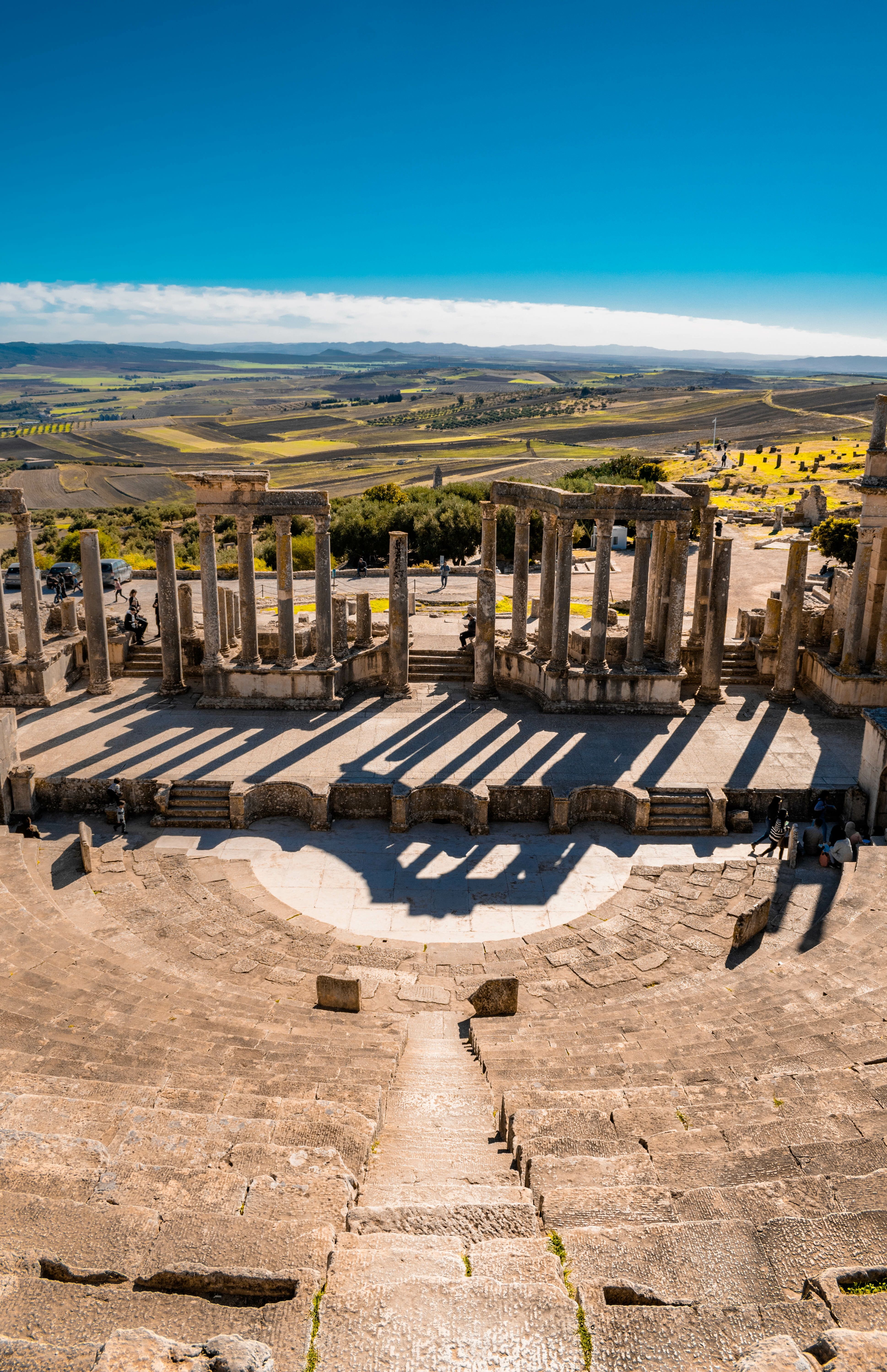 Dougga amphitheater