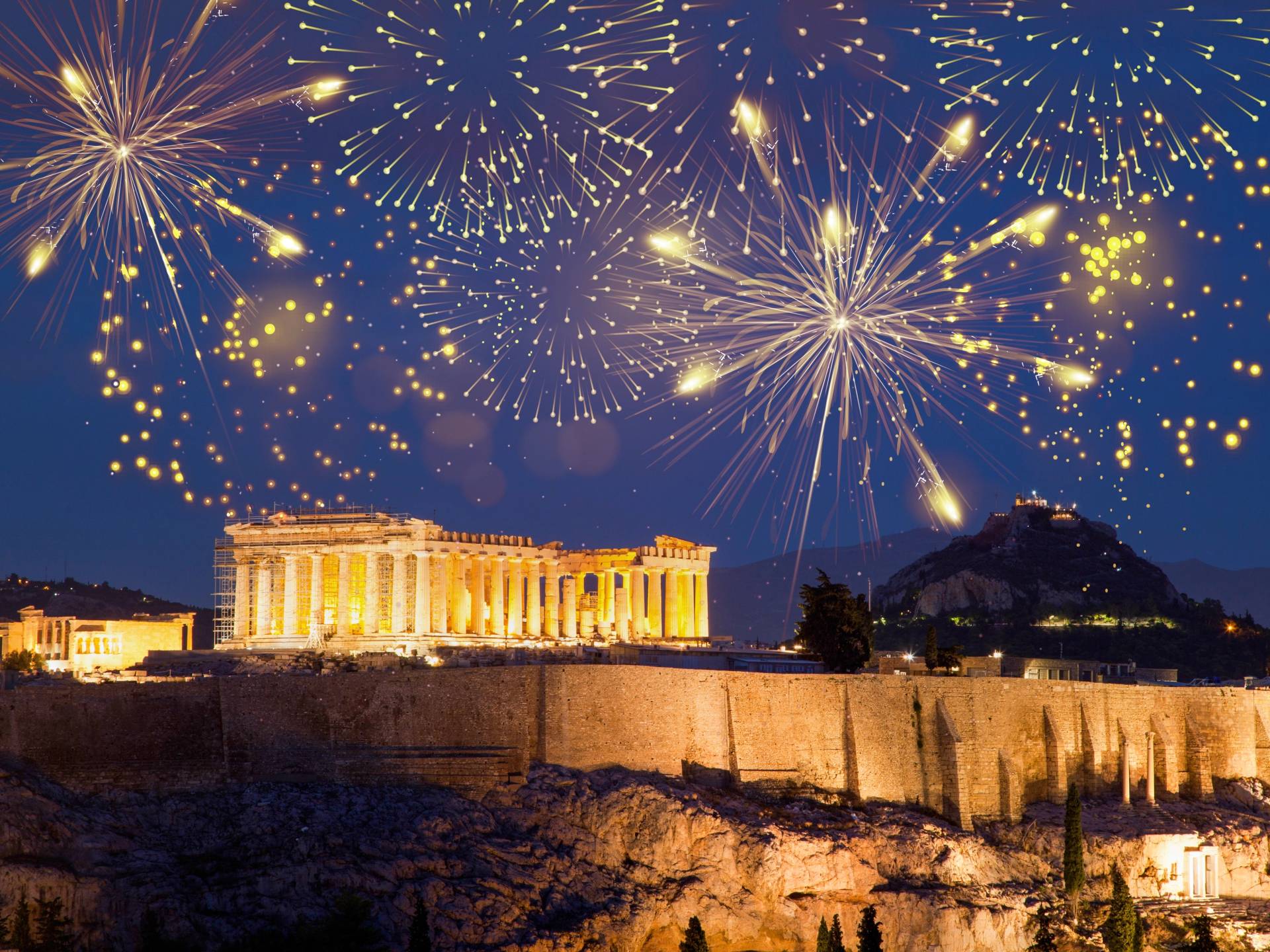 Notte di Capodanno ad Atene cover