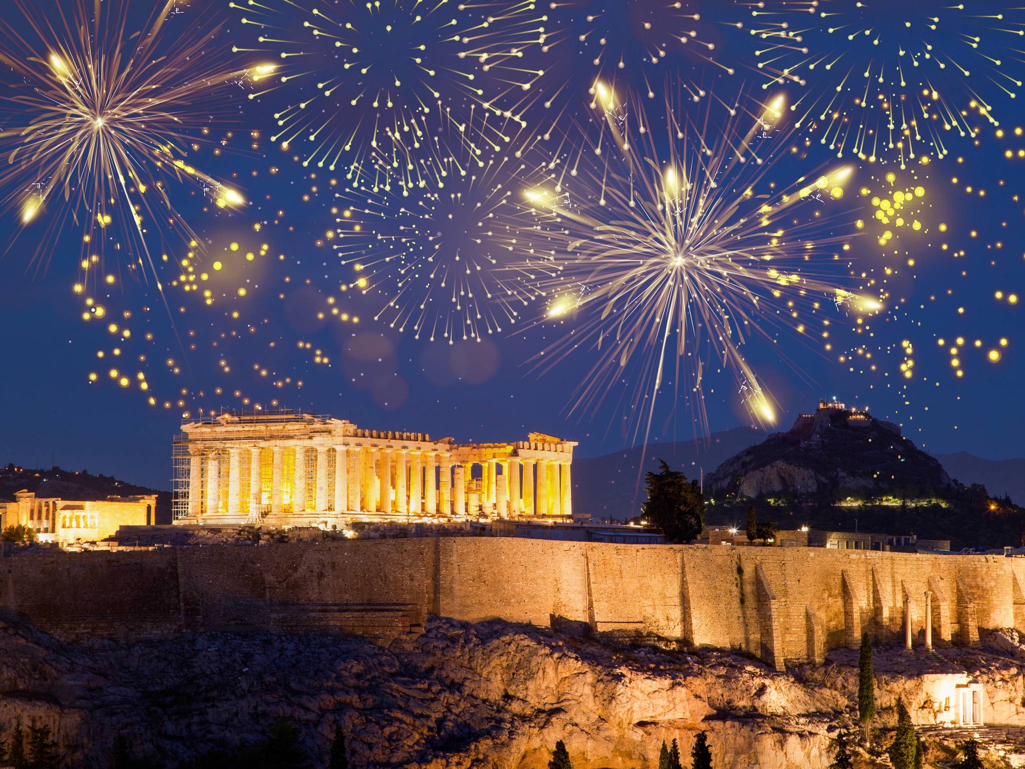 Notte di Capodanno ad Atene cover