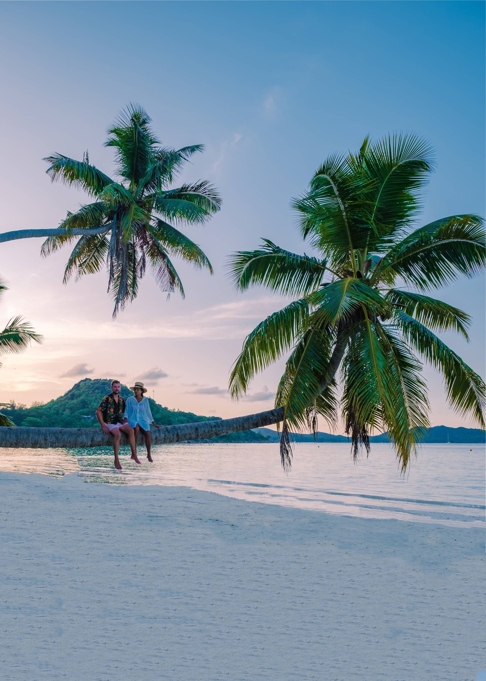 cote dor seychelles tramonto