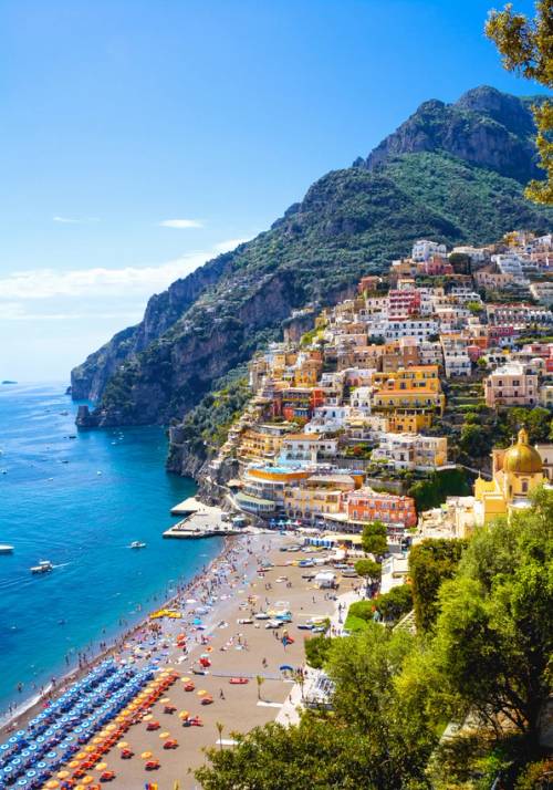 case colorate a positano