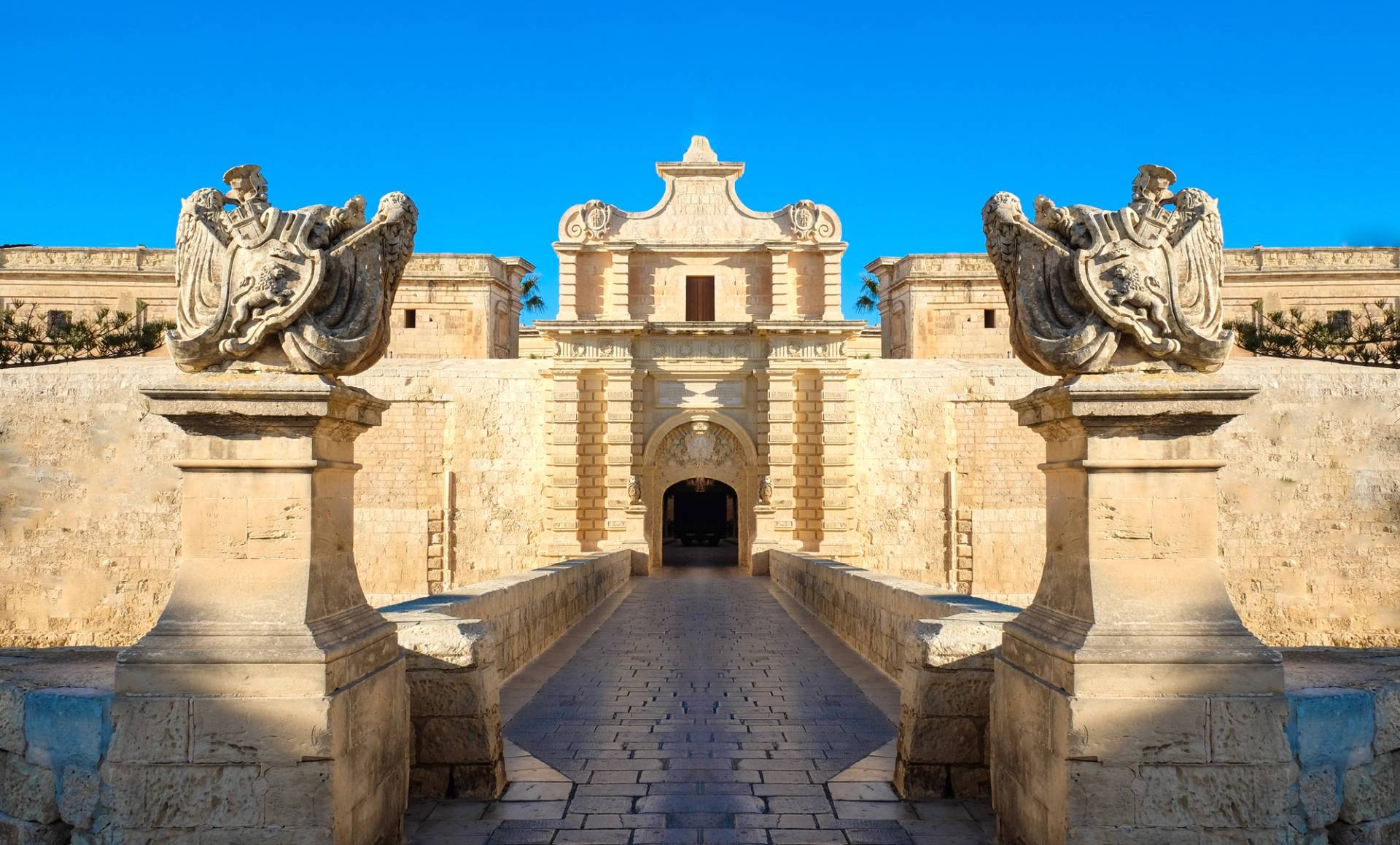 strade della citta medievale mdina
