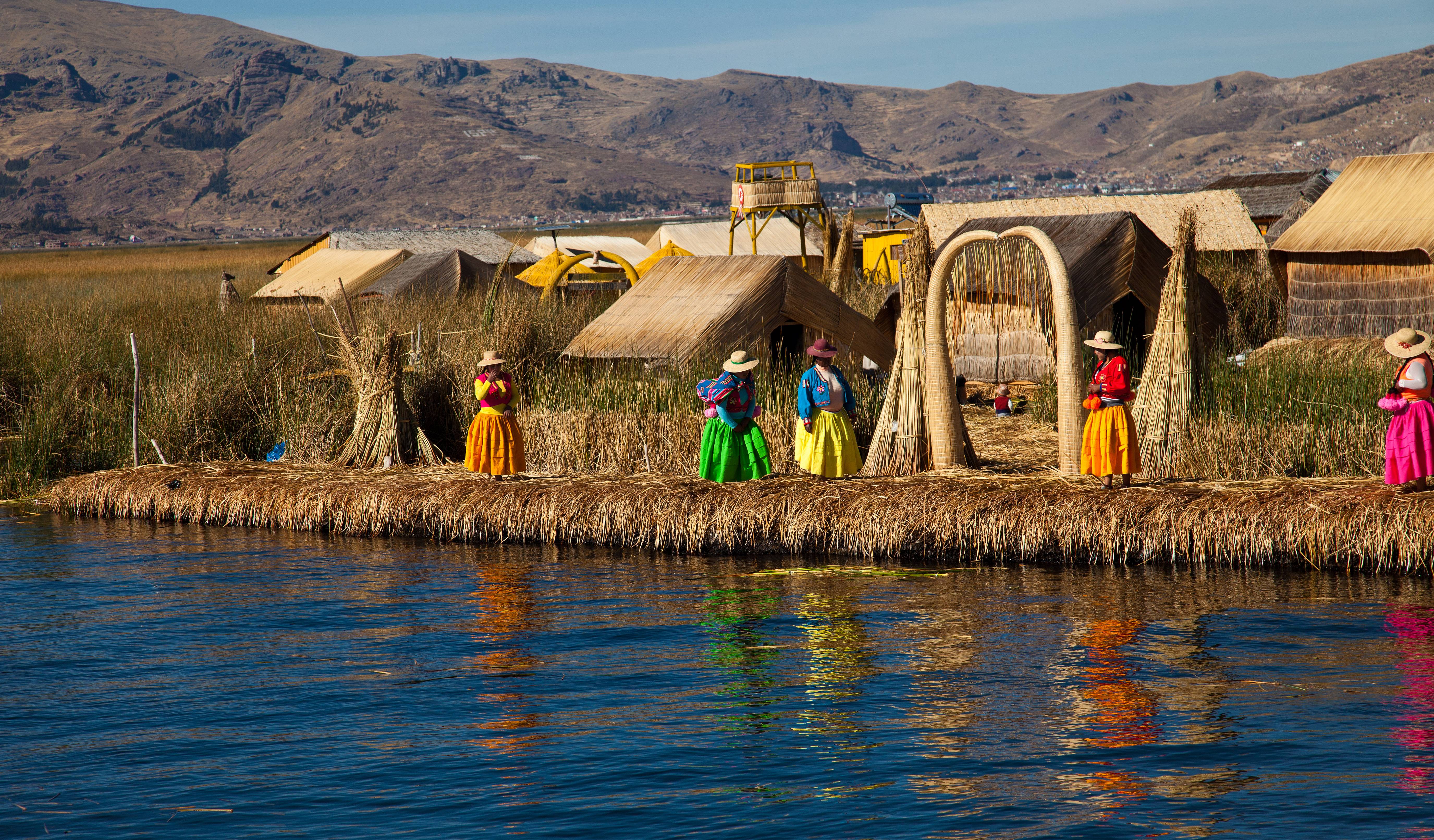 titicaca isole galleggianti