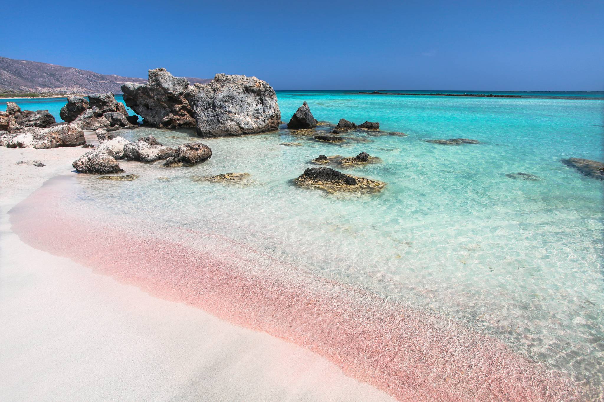 spiaggia di elafonissi isola di creta