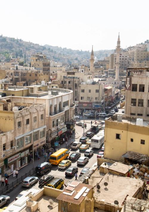 strade della citta di amman
