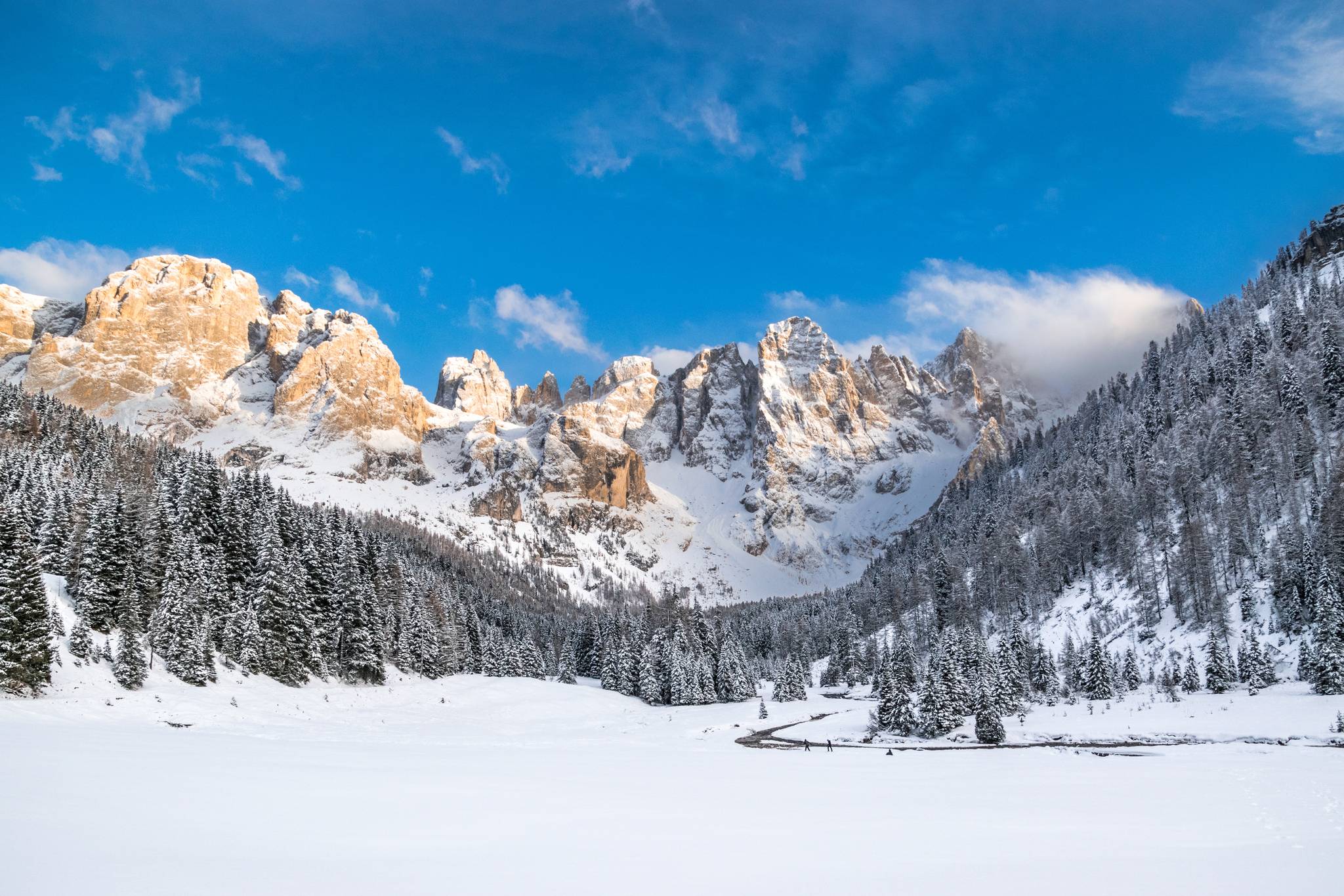 dolomiti innevate