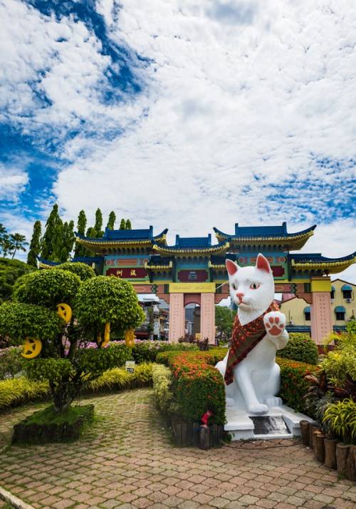 traditional gate of Kuching