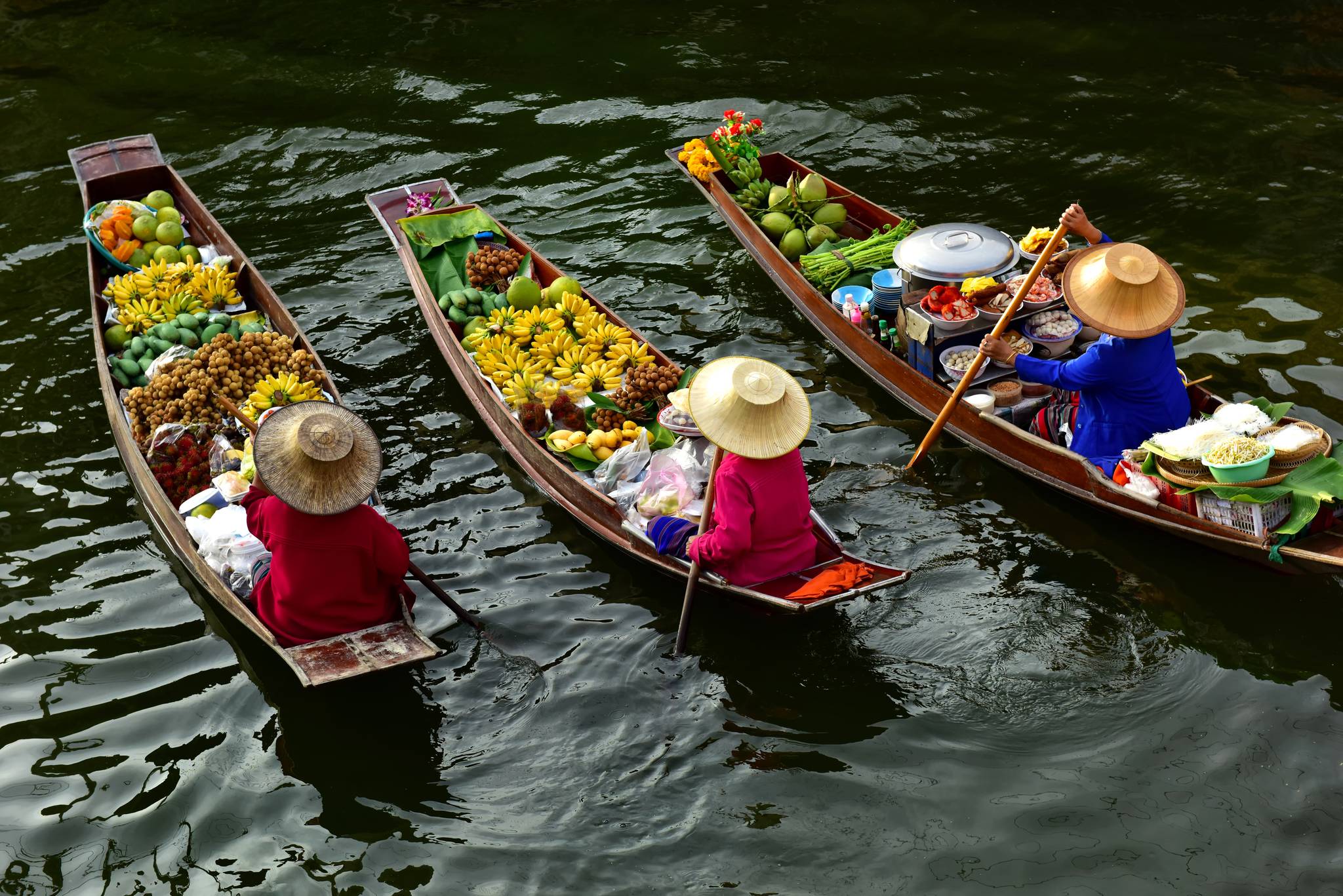 floating market thailandia