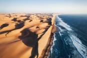 incontro tra mare e deserto