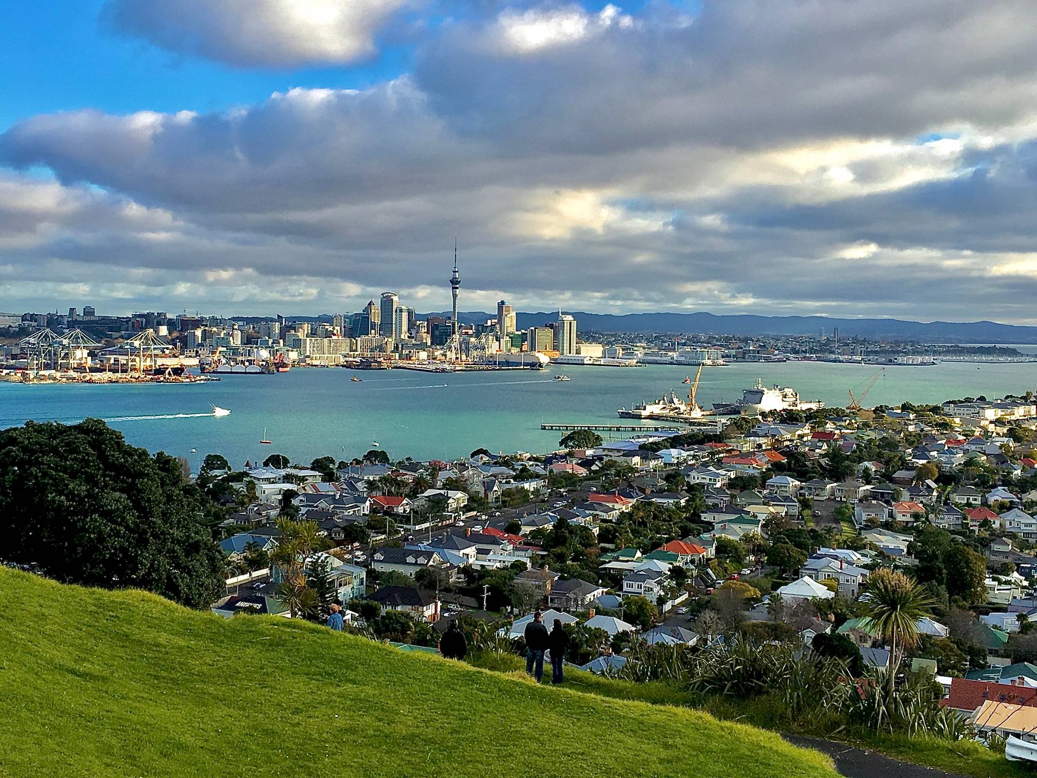 panorama di auckland