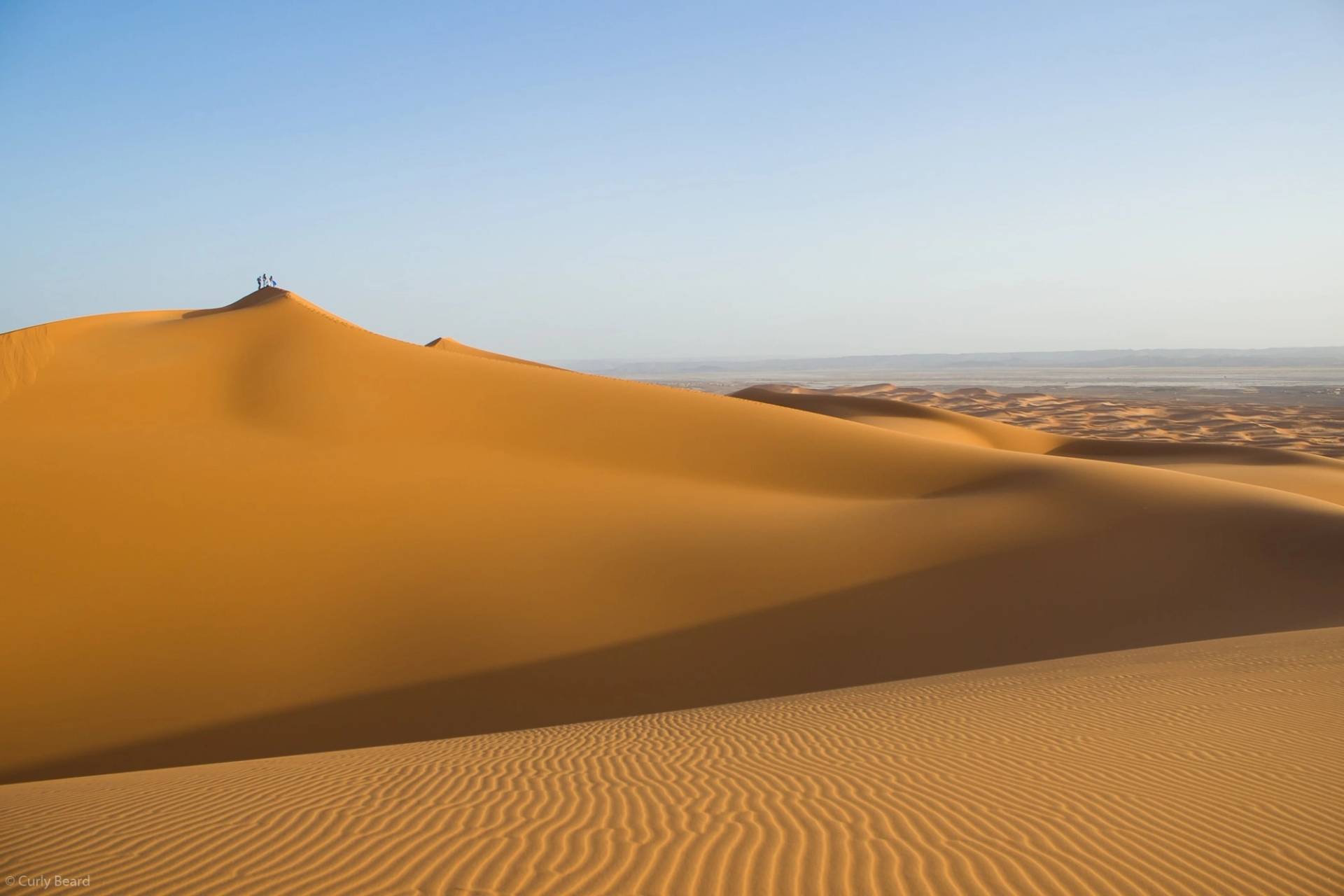 Desert dunes in Morocco