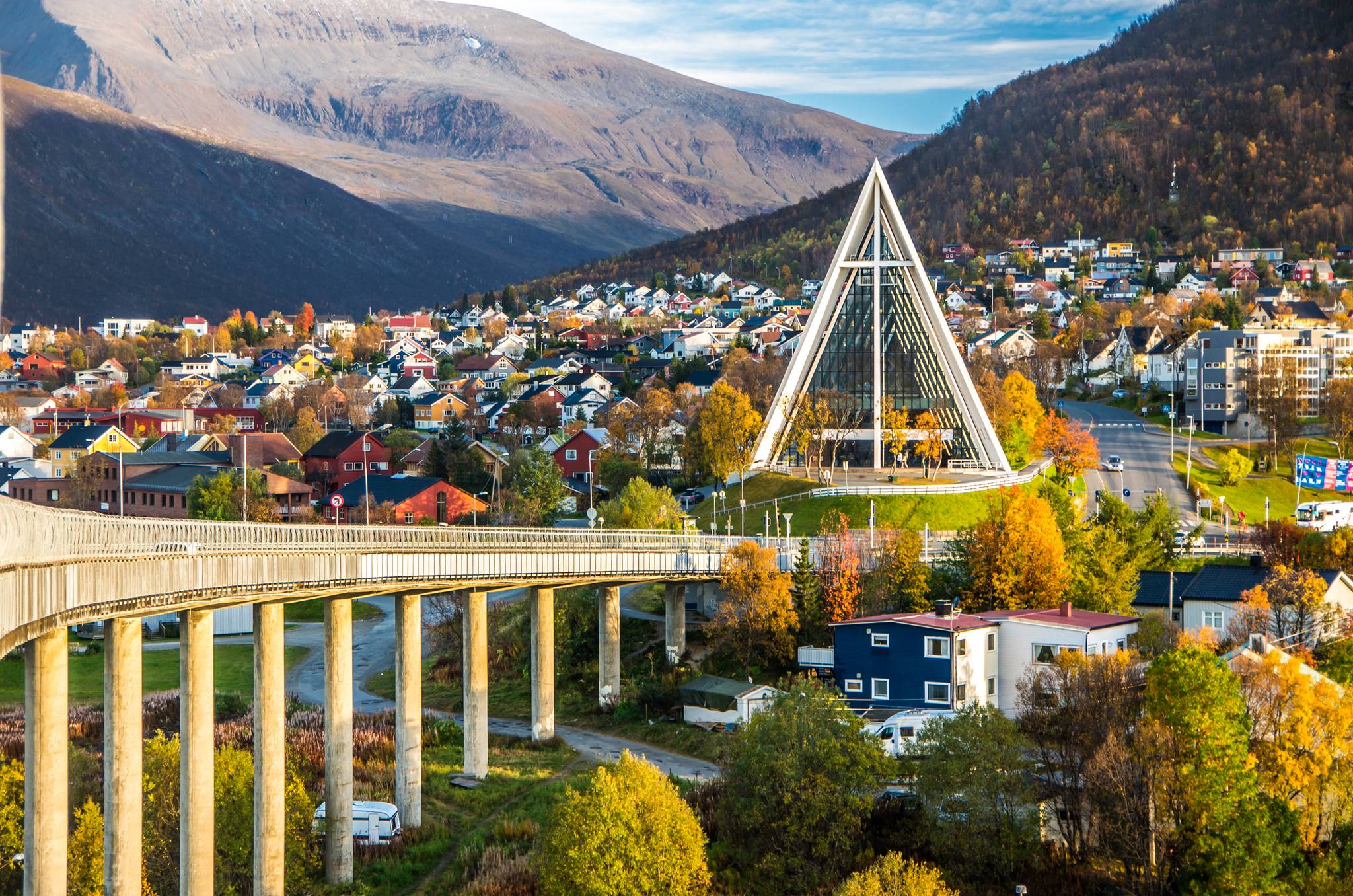 ingresso citta di tromso