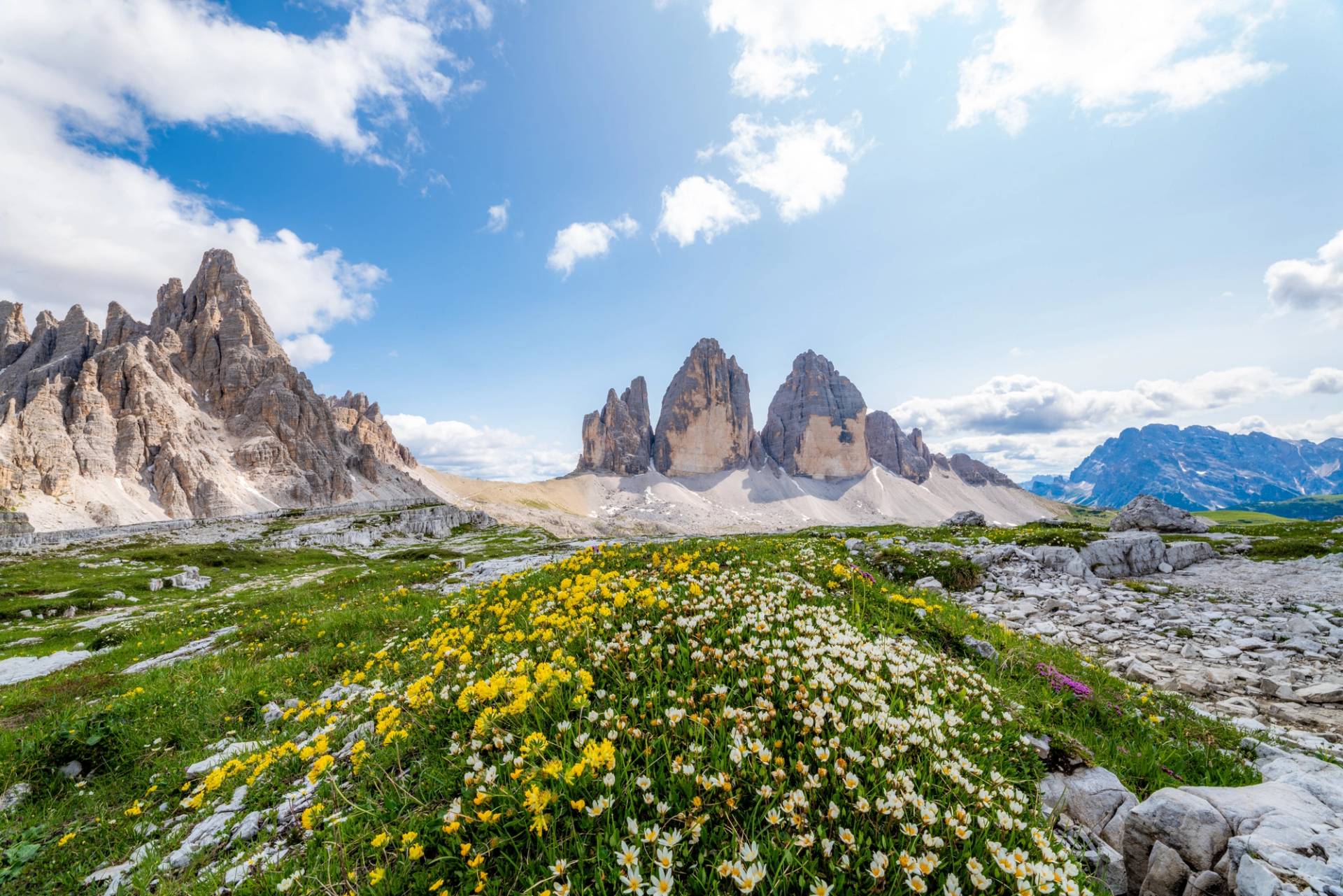 sesto e le tre cime di lavaredo