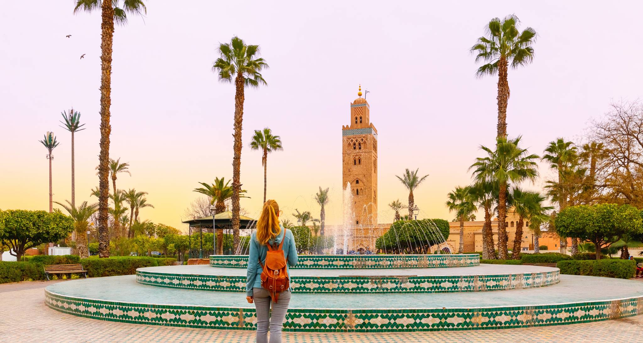 ragazza a marrakech