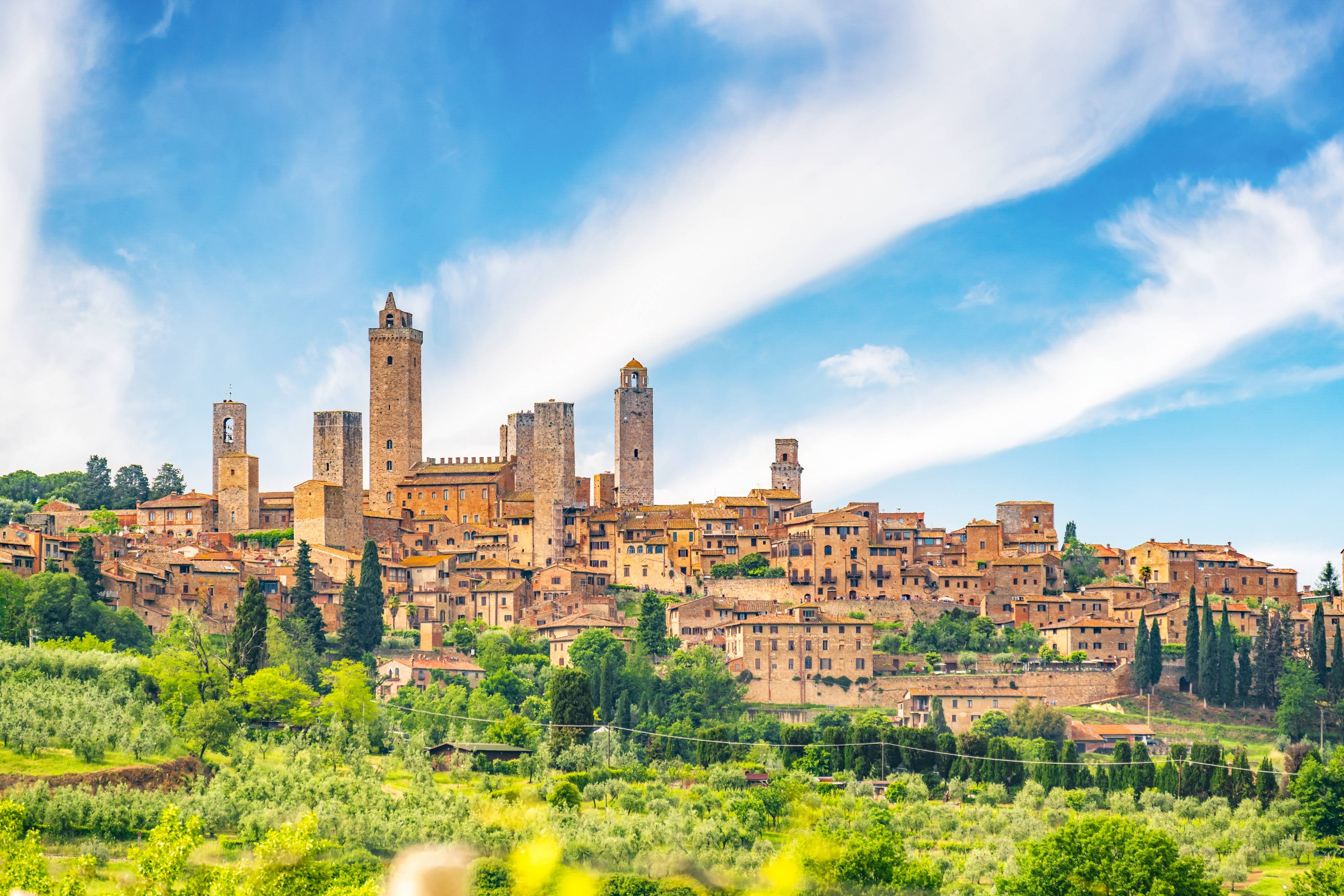 san gimignano hill