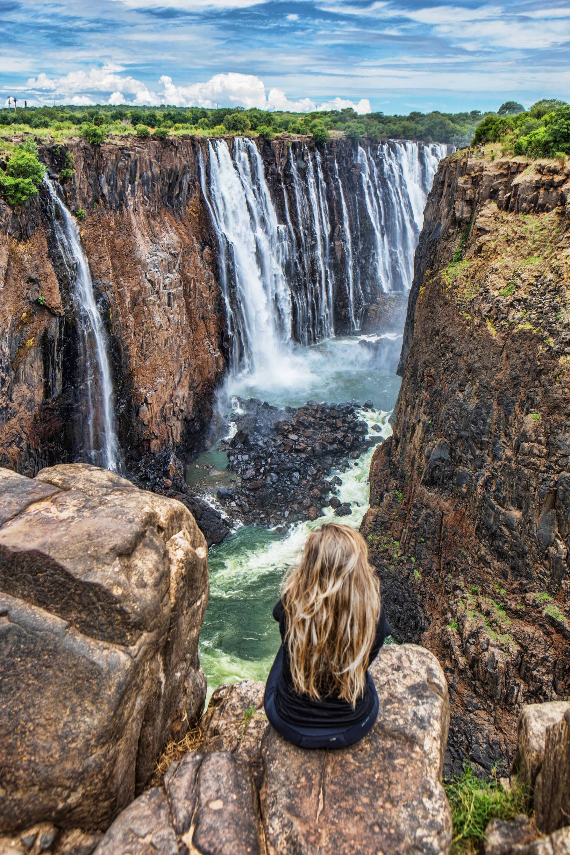 Victoria Falls panorama