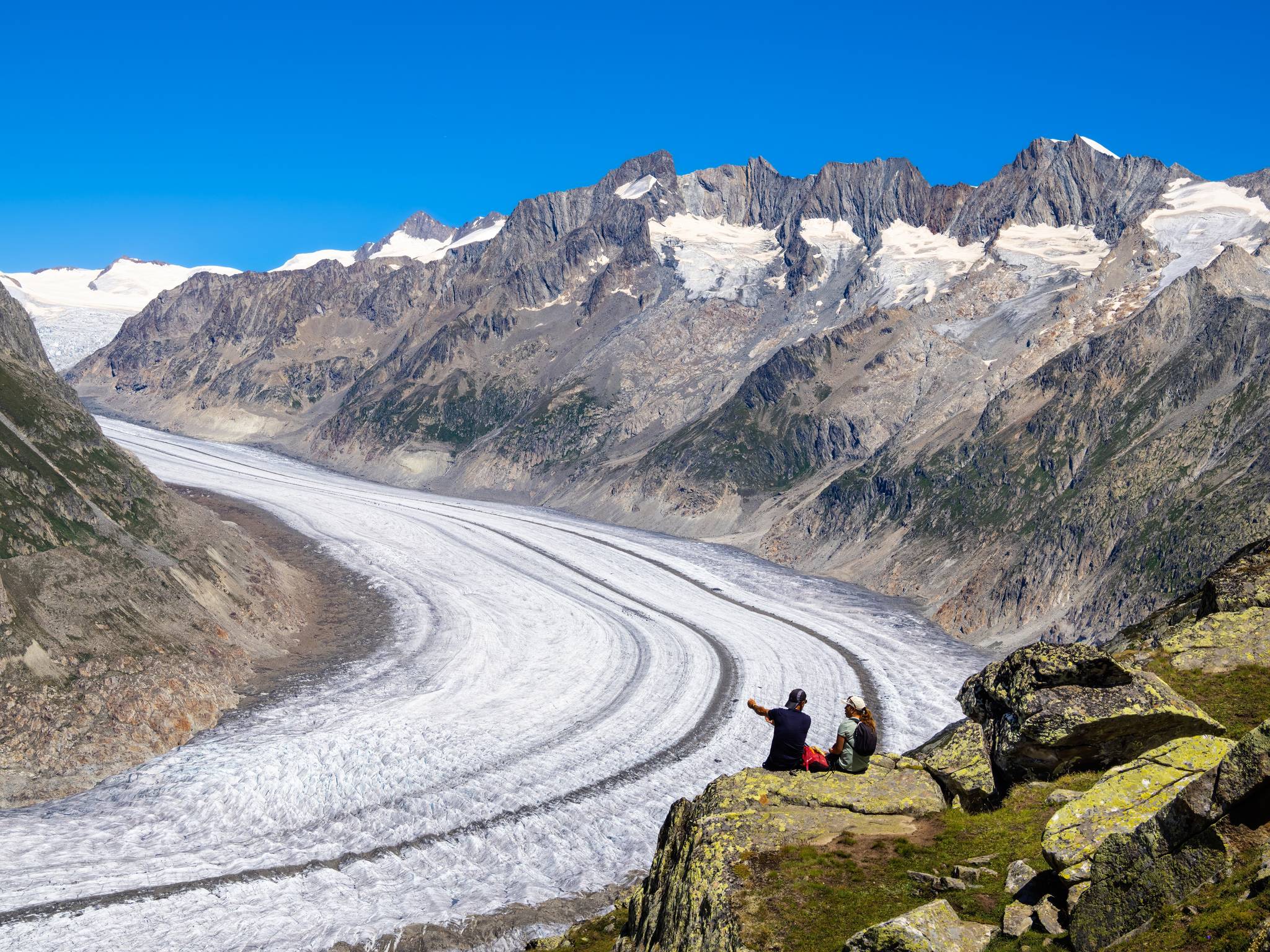 ghiacciaio in svizzera