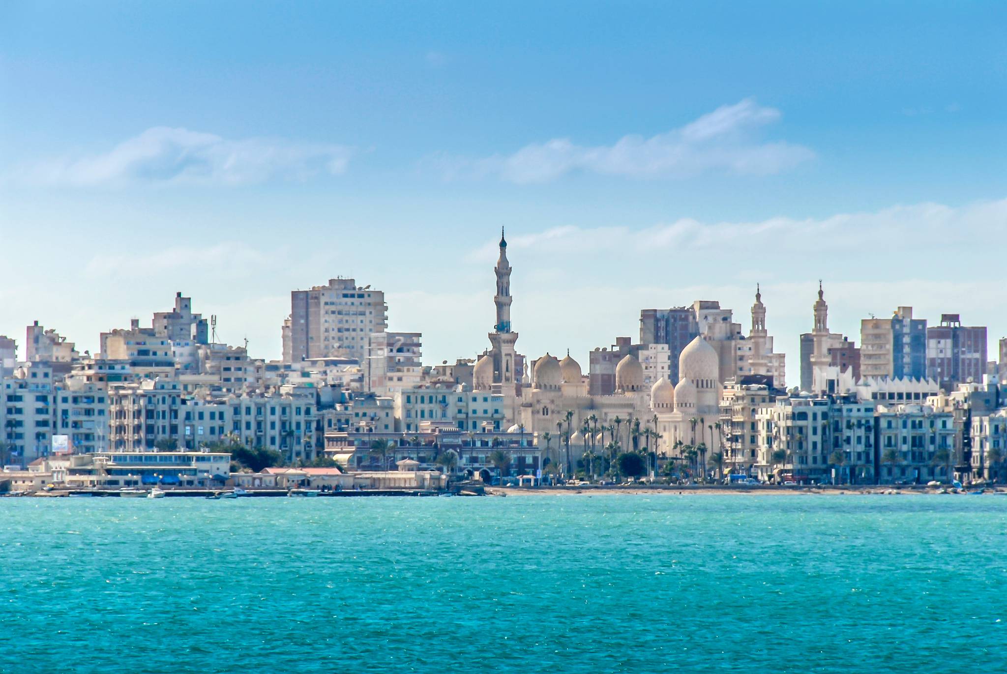 Alexandria, Egypt skyline