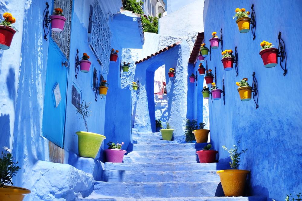 citta blu marocco chefchaouen