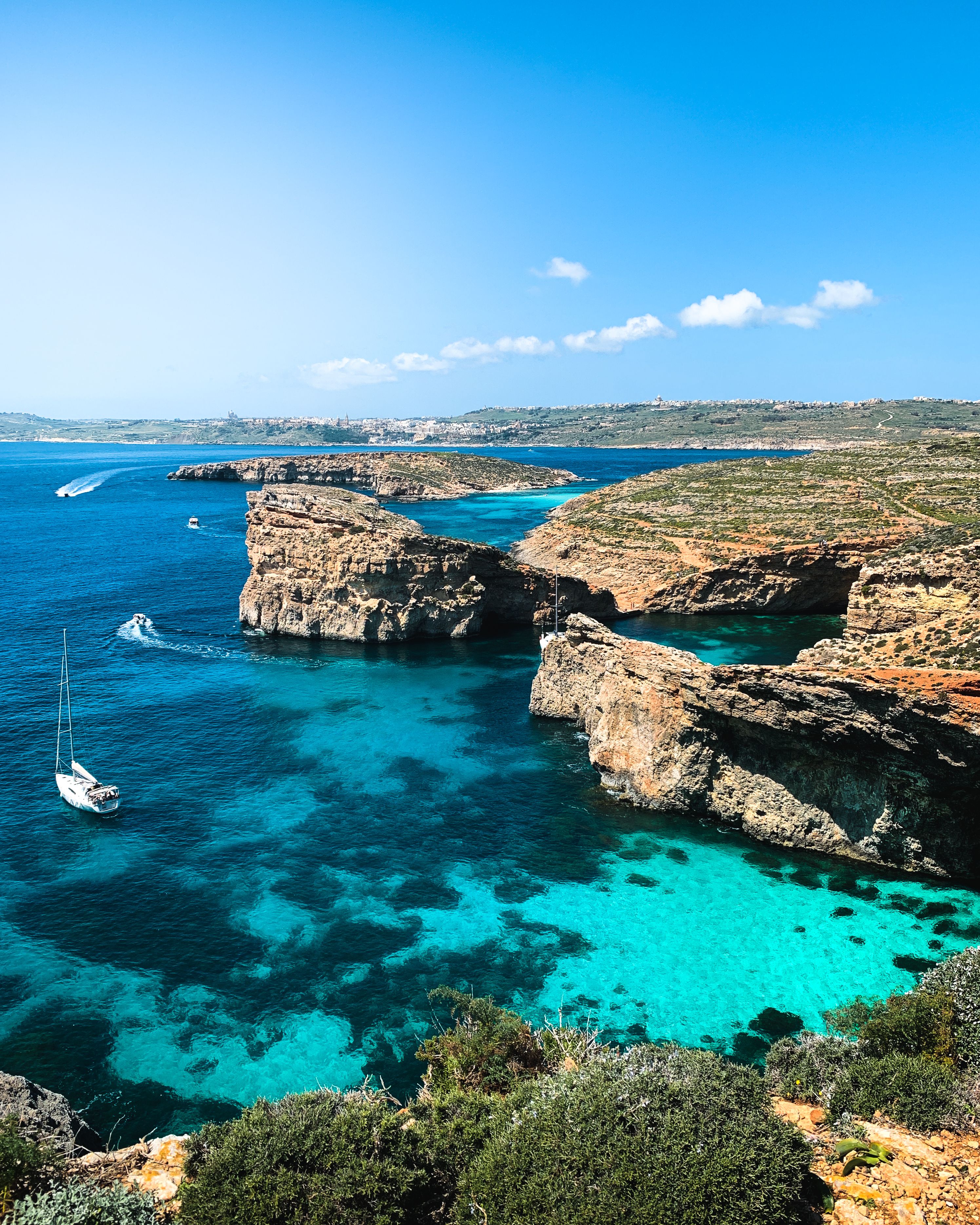 Comino Island in Malta