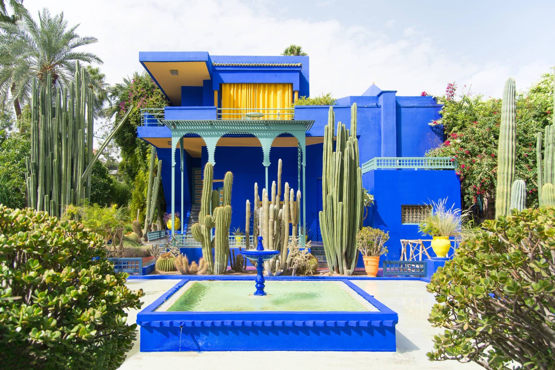 Majorelle Gardens in Marrakech