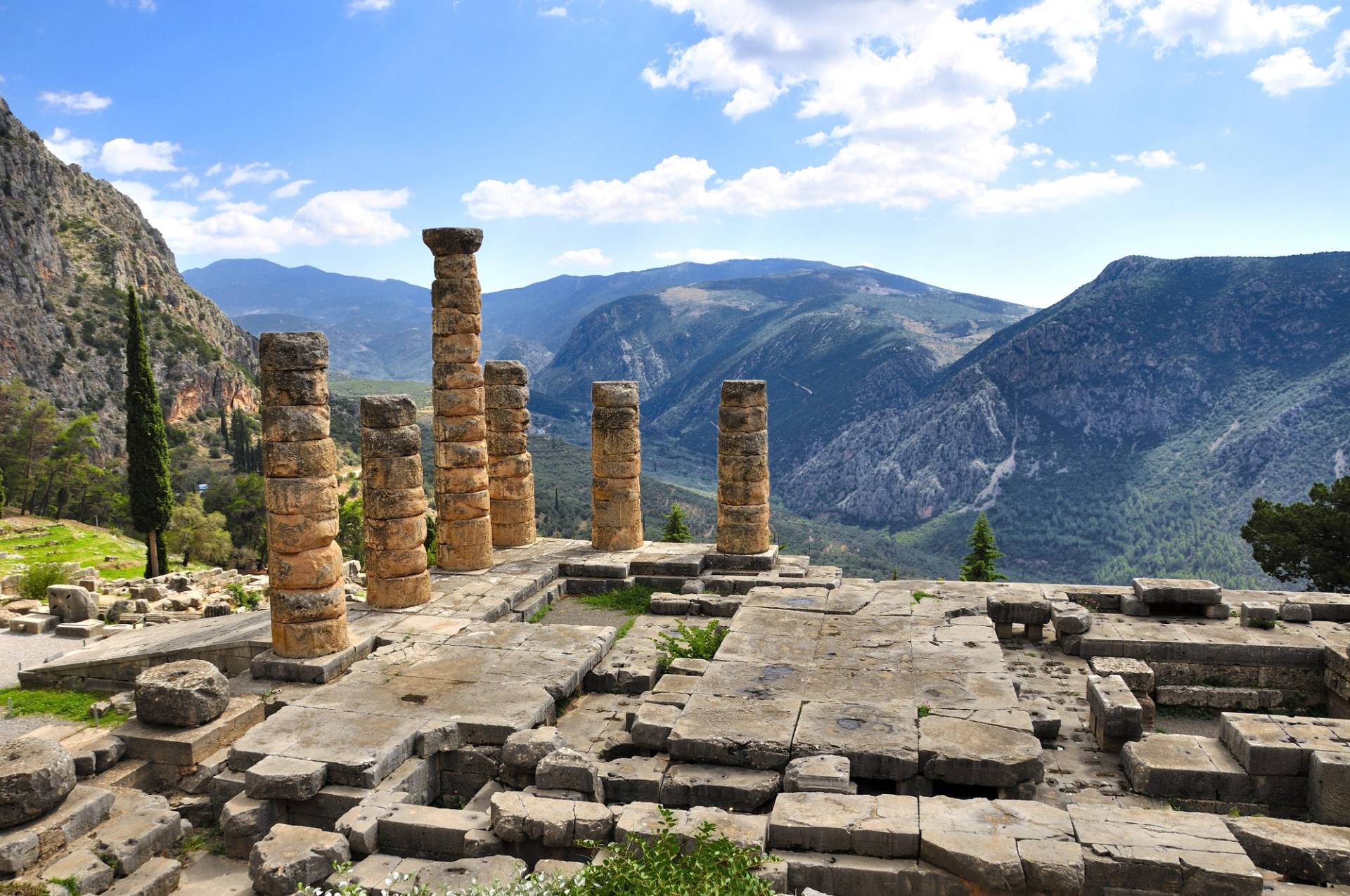 sito archeologico delfi