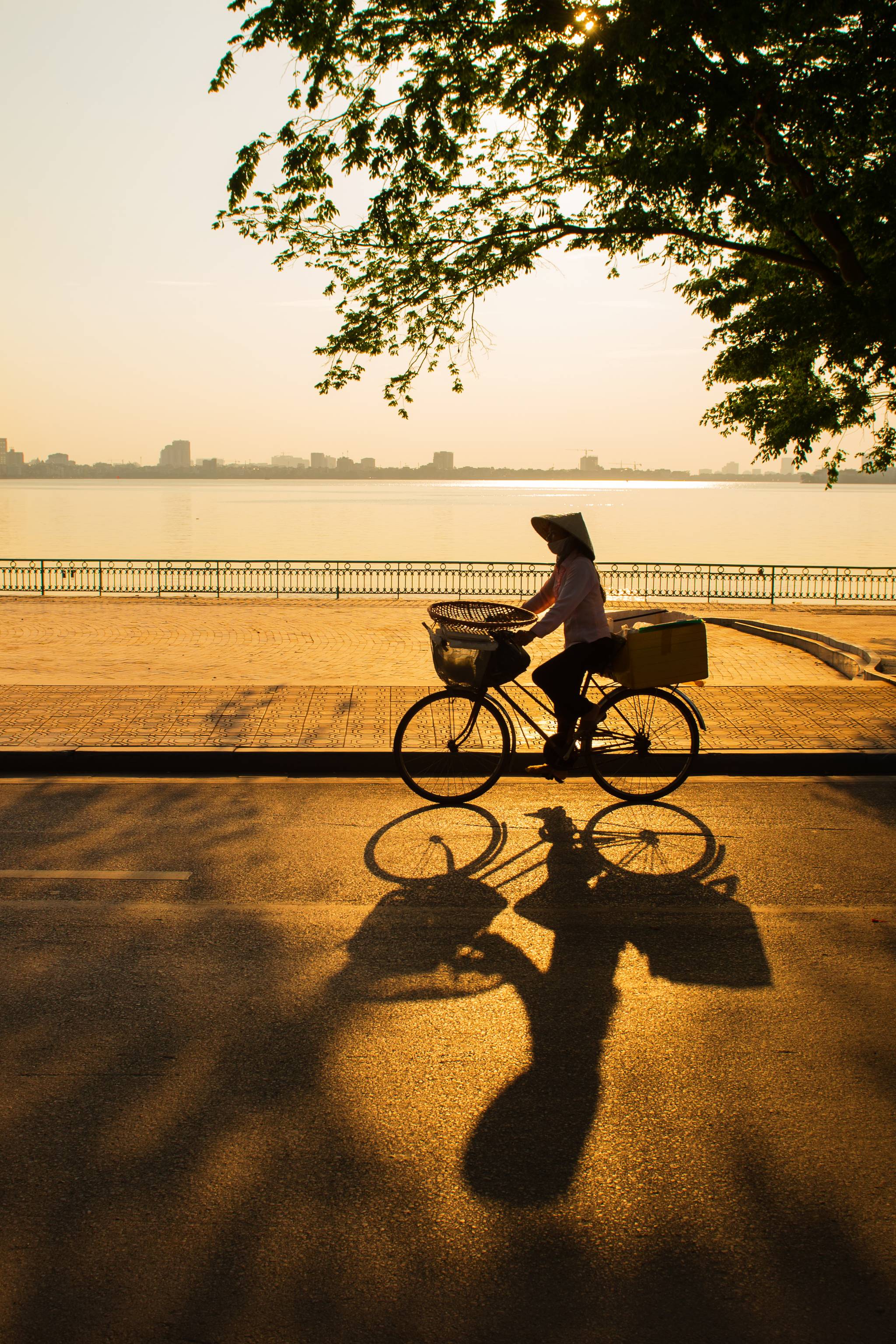 hanoi al tramonto