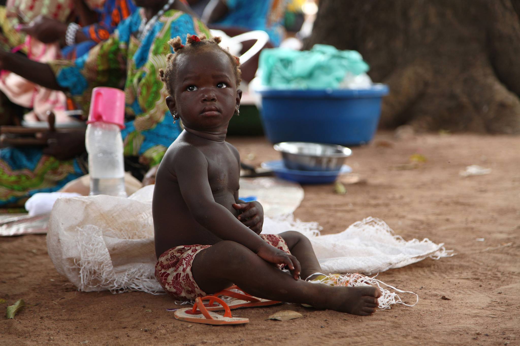 bambino africano