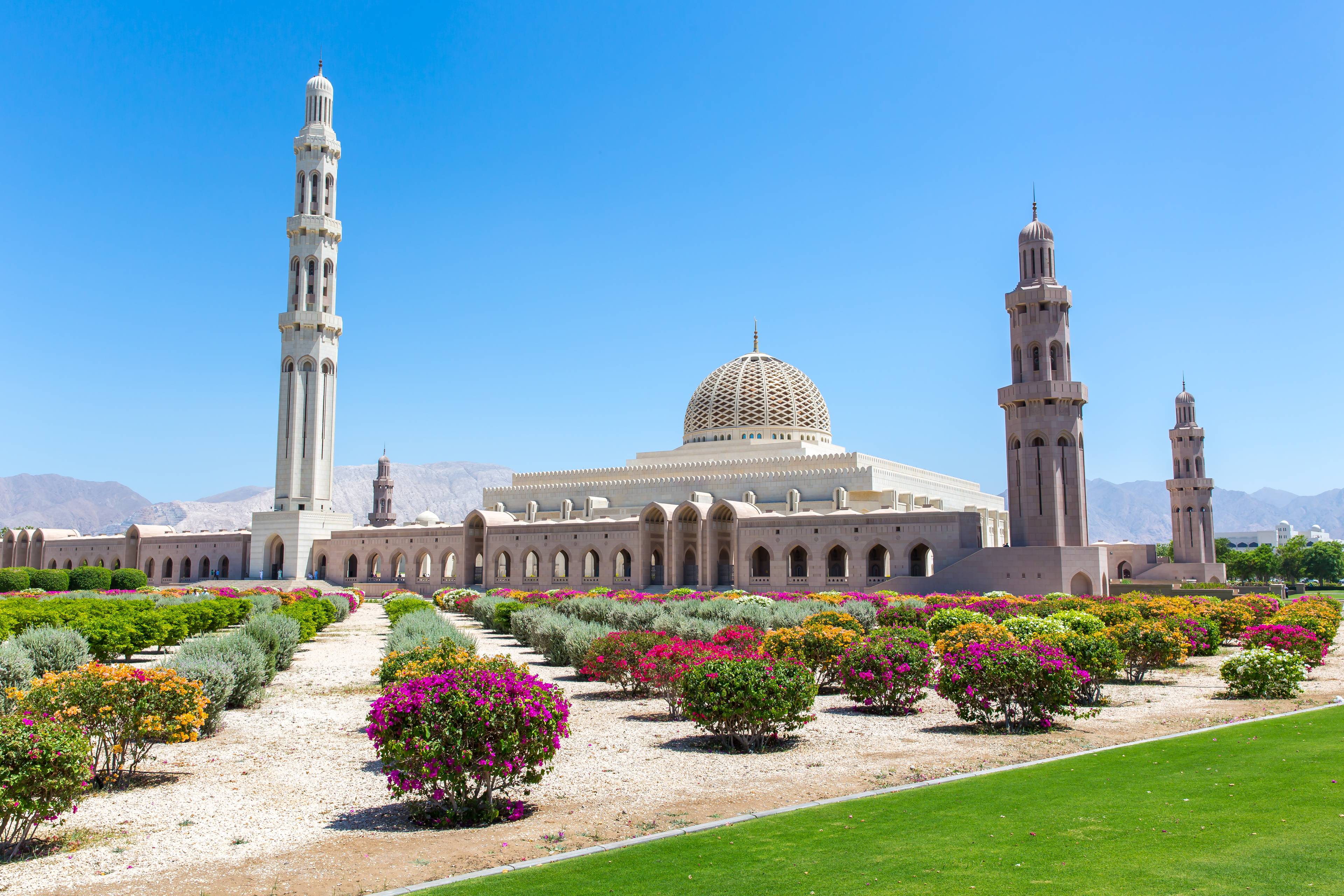 grande moschea del sultano qaboos mascate