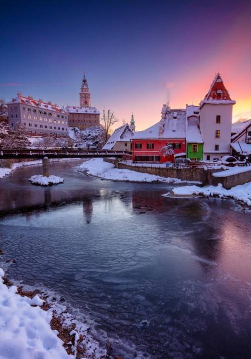 vista di cesky krumlov