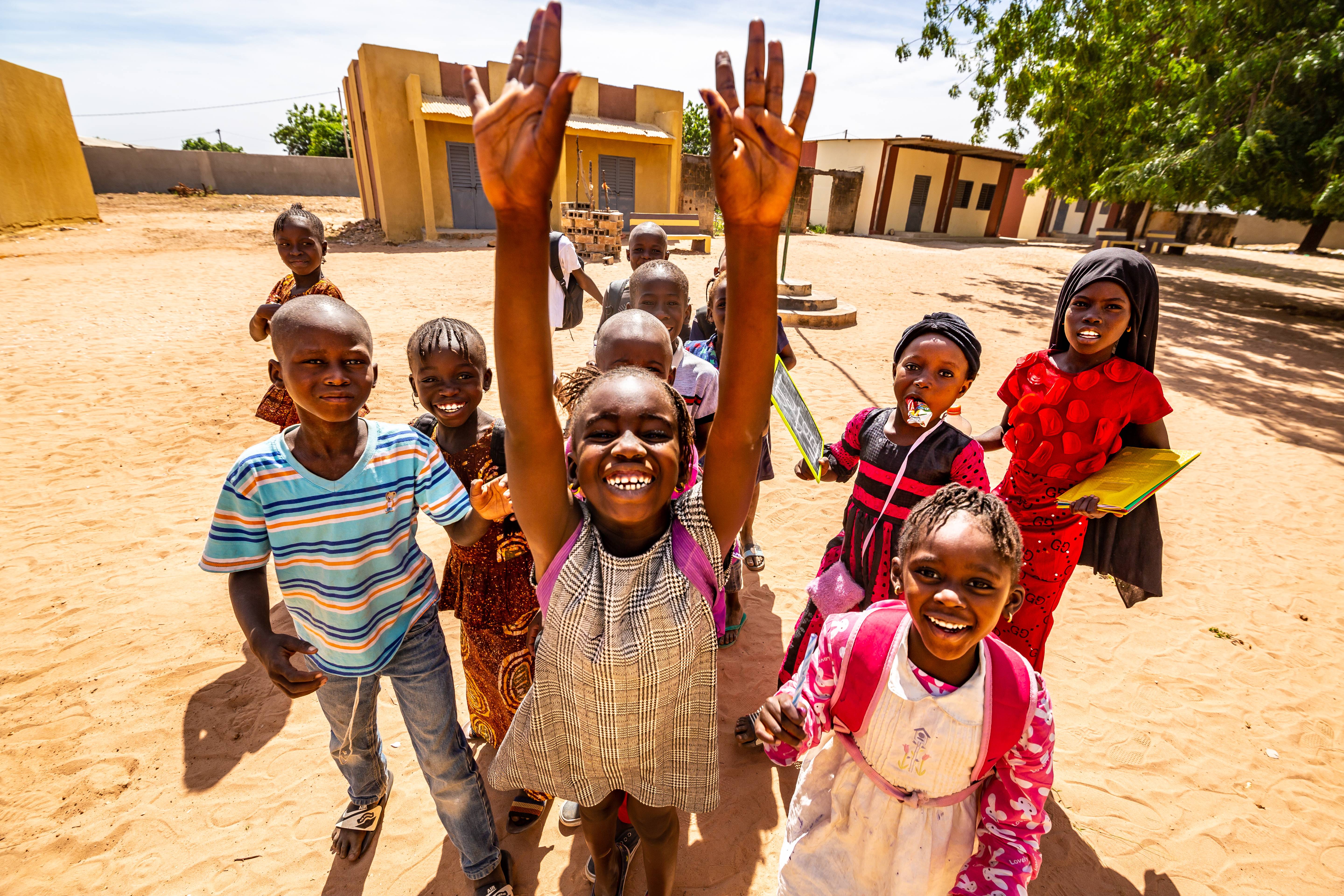 bambini in senegal