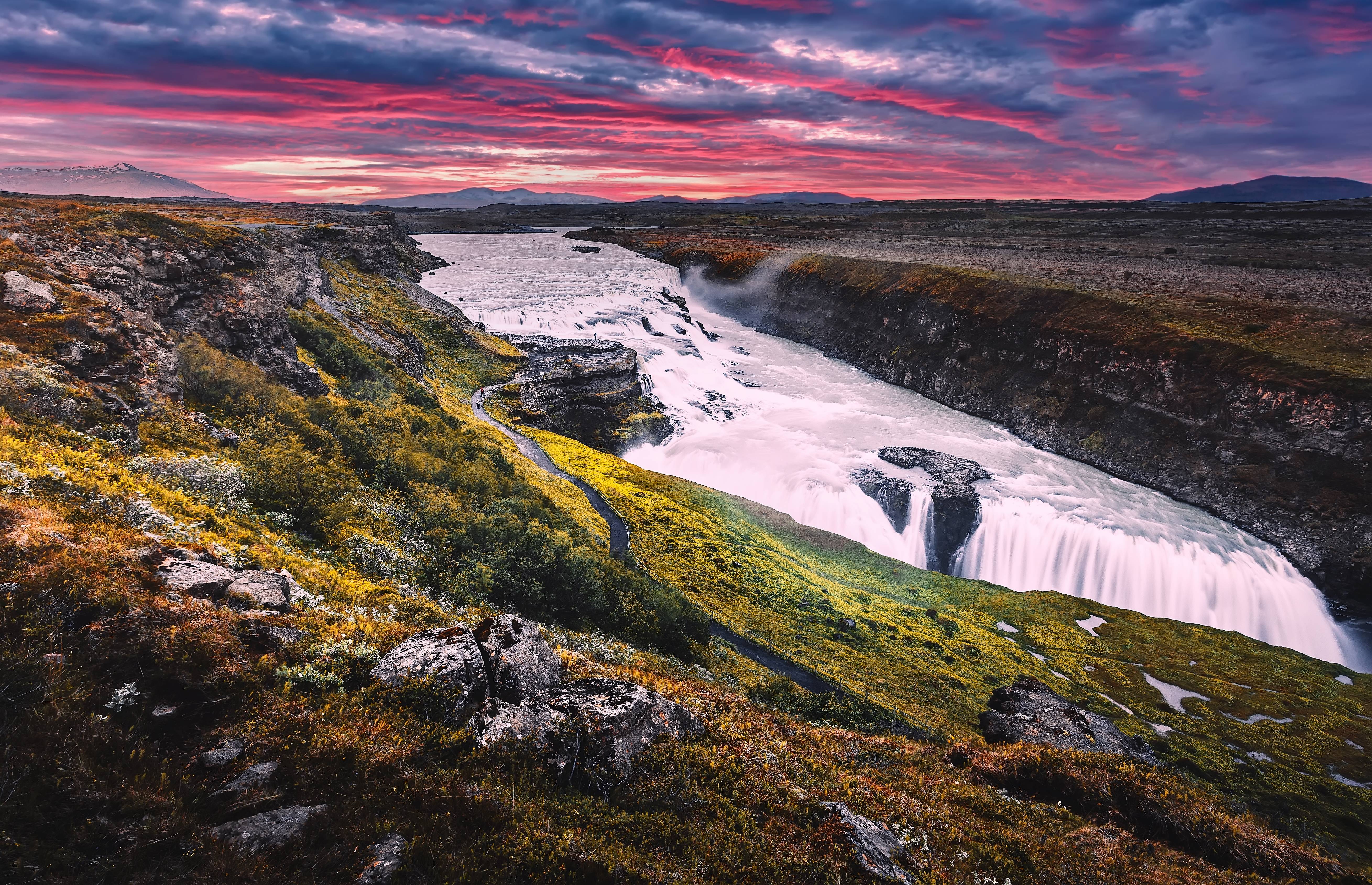 cascata gullfoss islanda