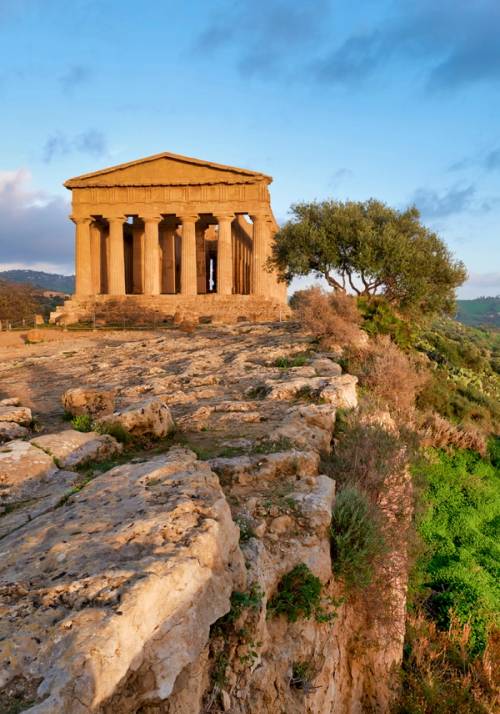 ruins in agrigento