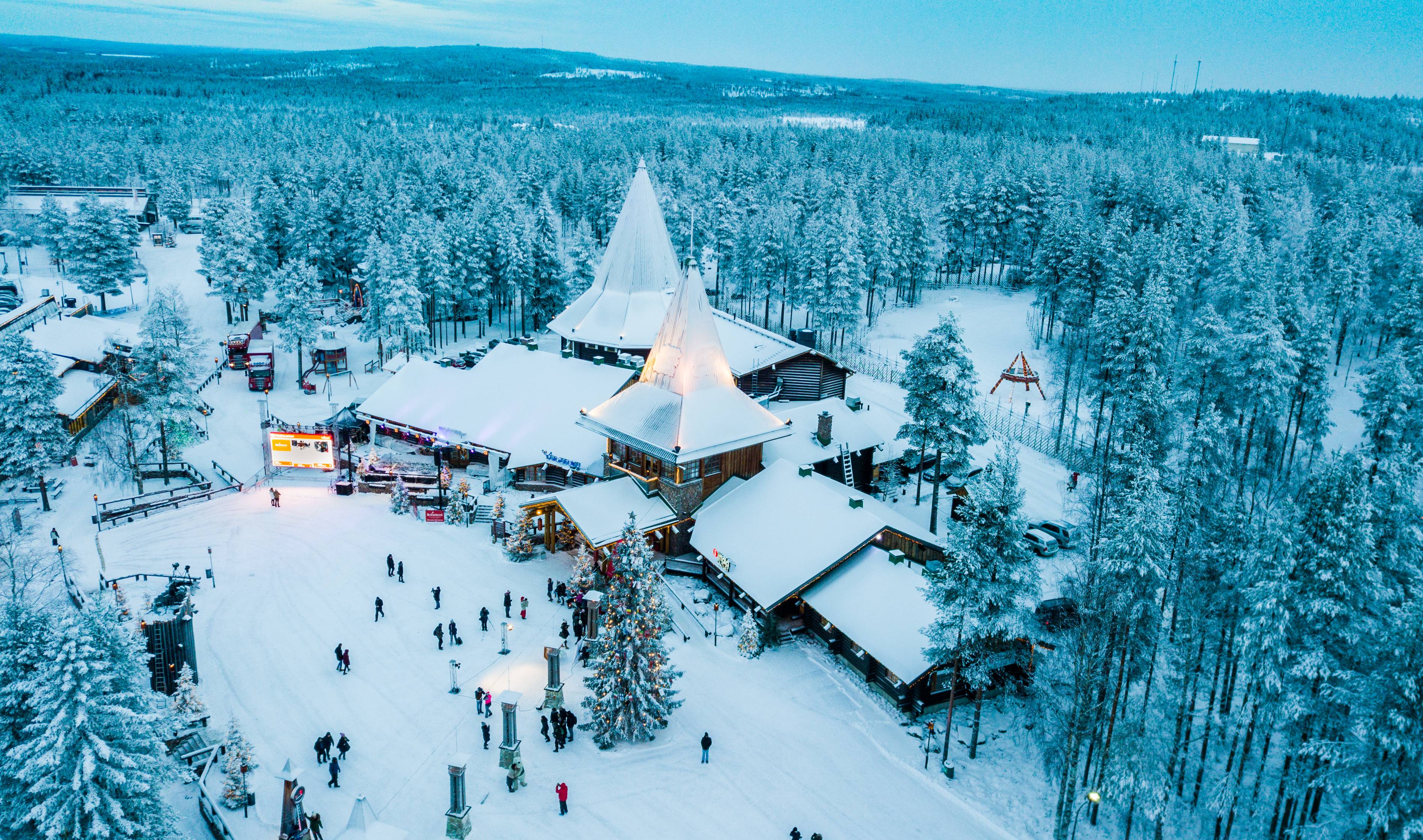 villaggio di babbo natale rovaniemi