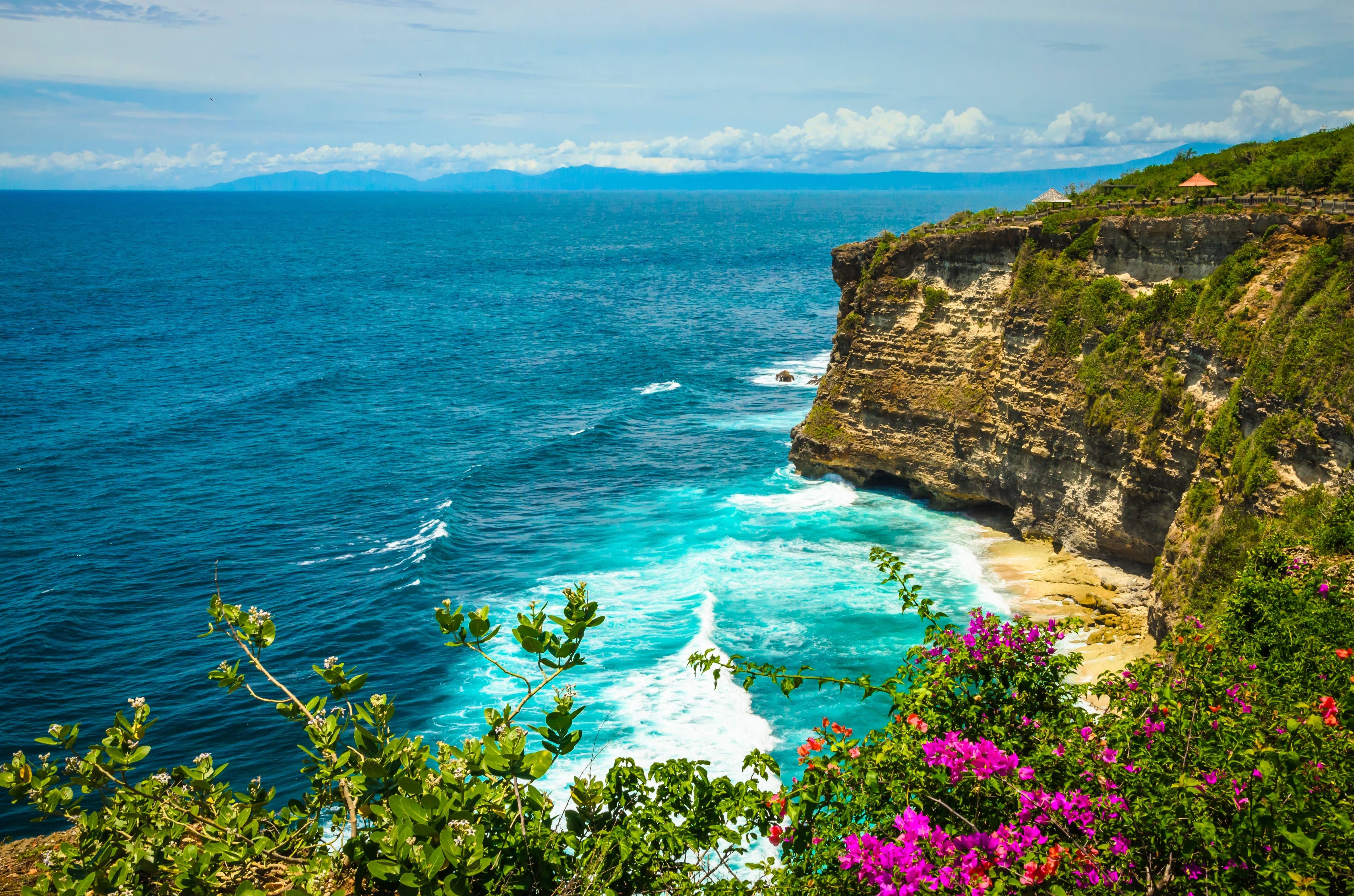 paesaggio costiero di bali