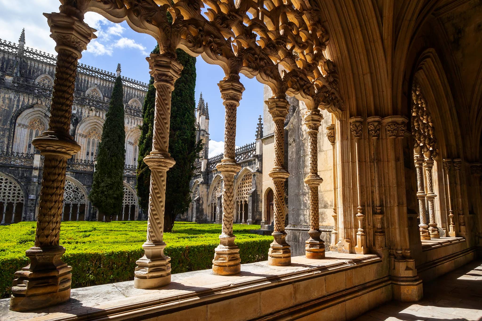 vista sul monastero di batalha