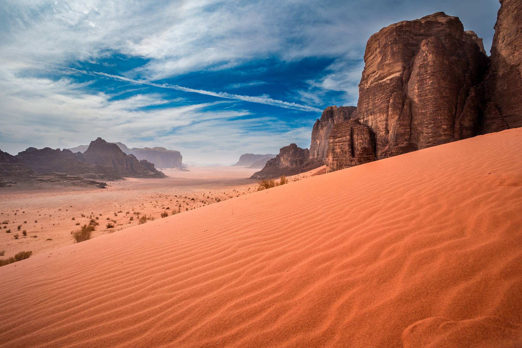 deserto del wadi rum