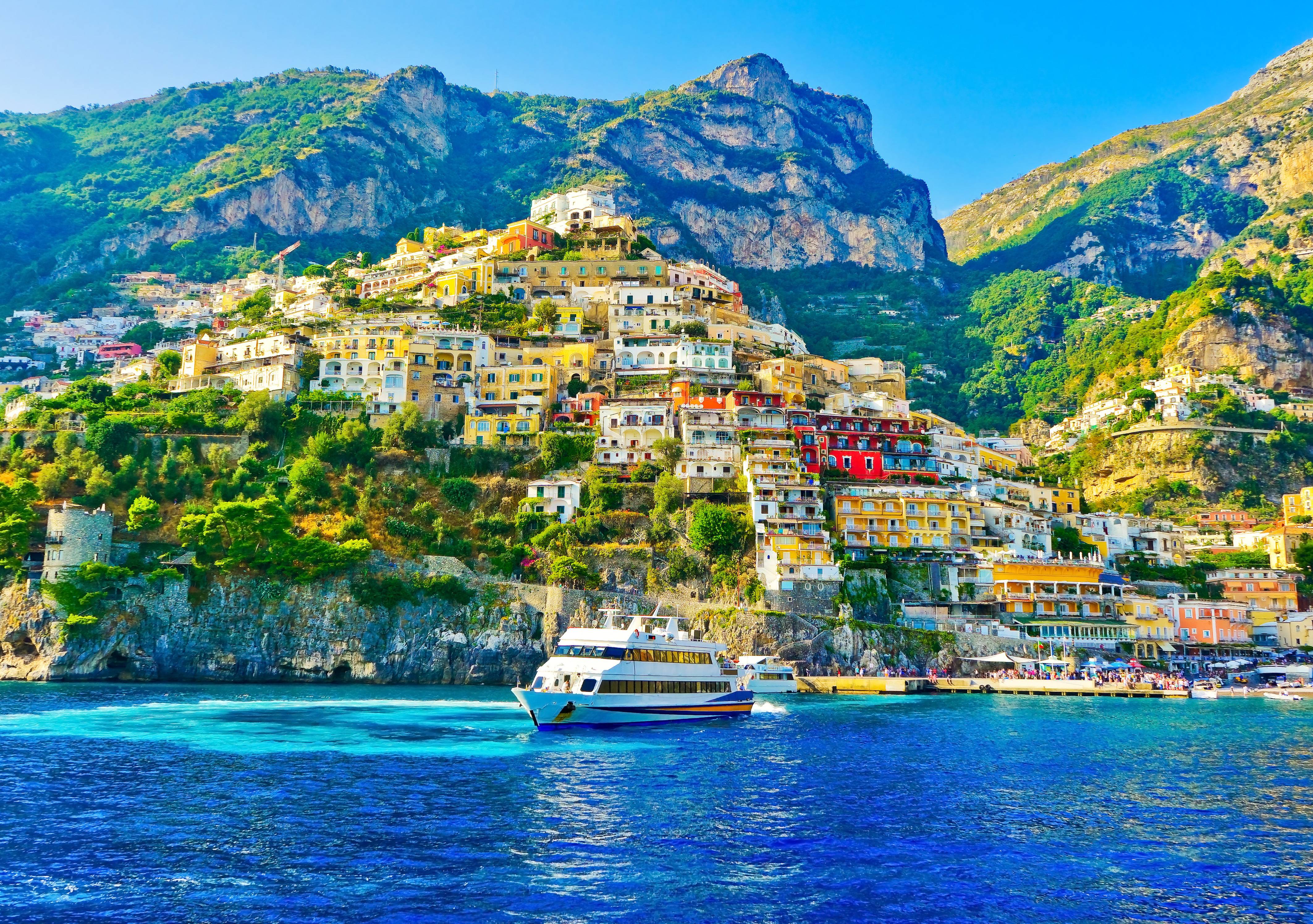 sea view of amalfi