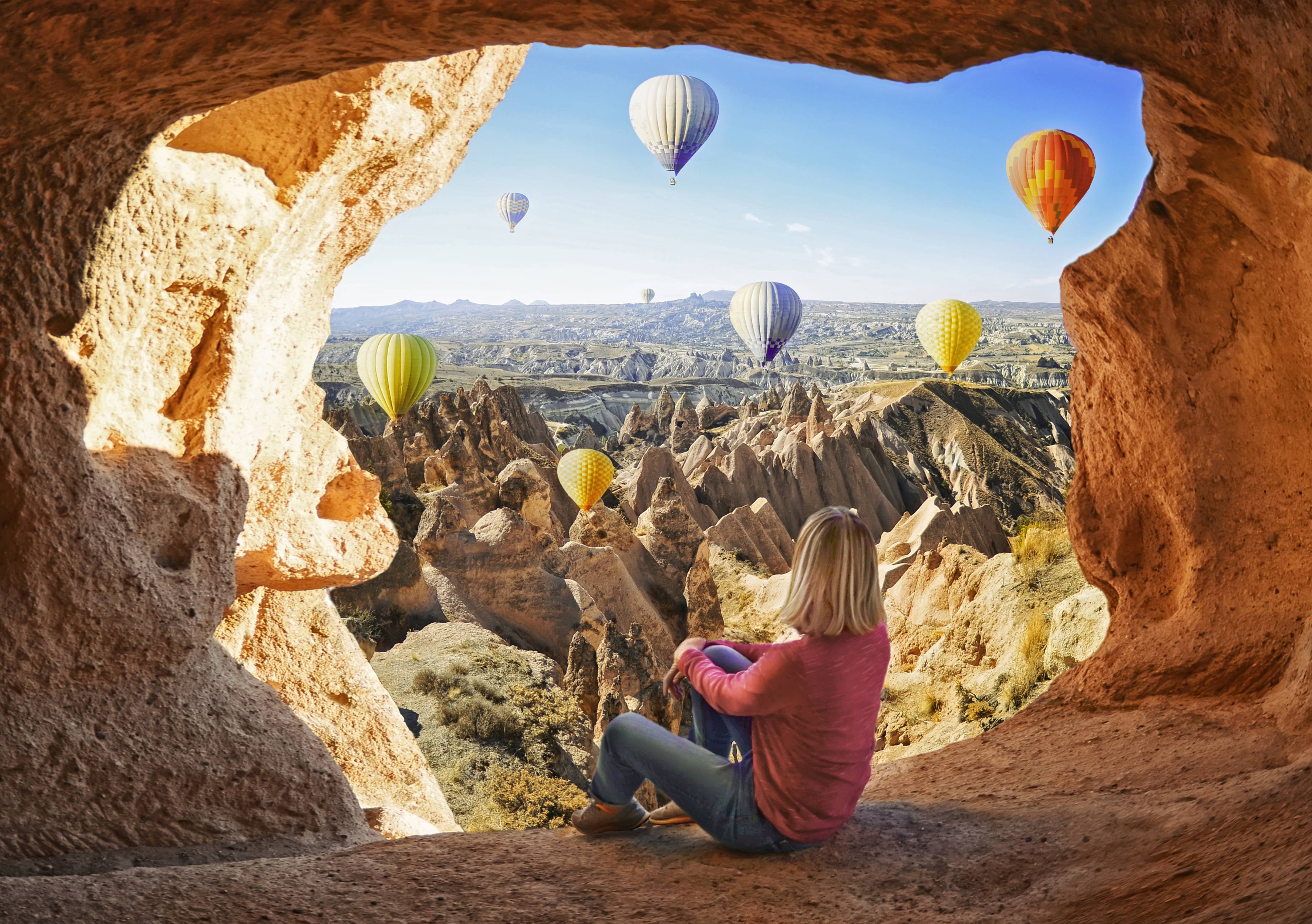 donna in cappadocia