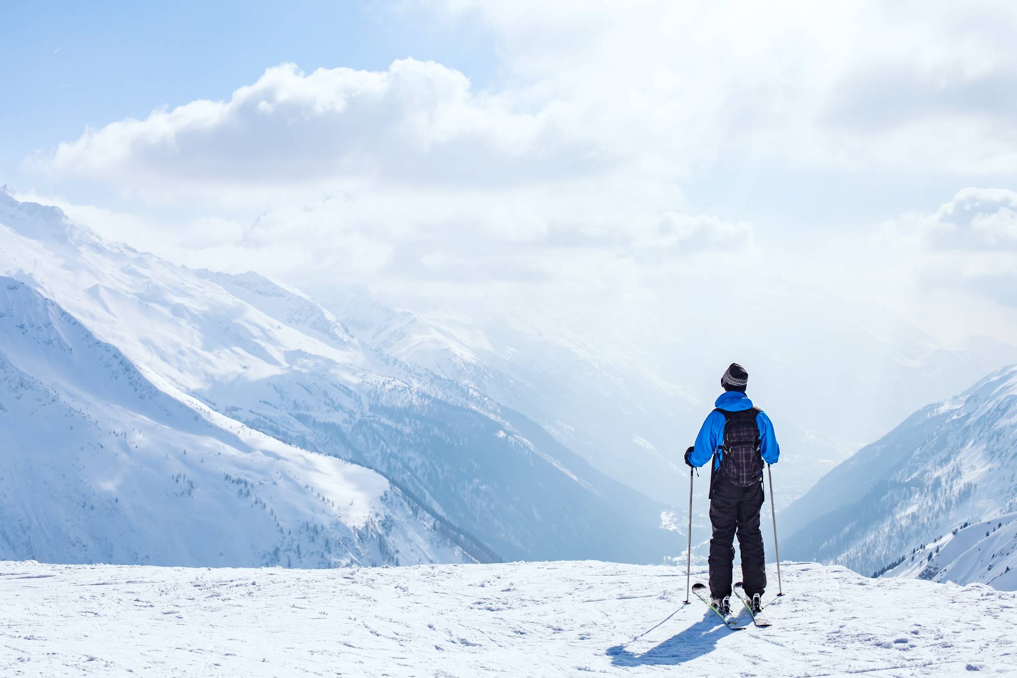 sciare sulle dolomiti canazei