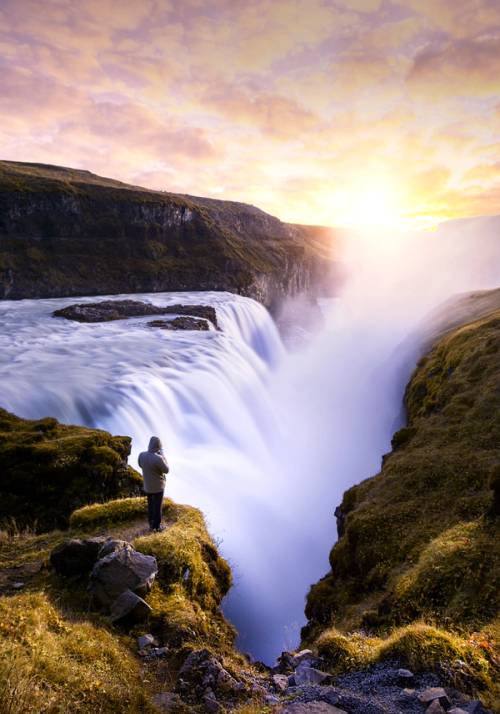 cascata gullfoss islanda