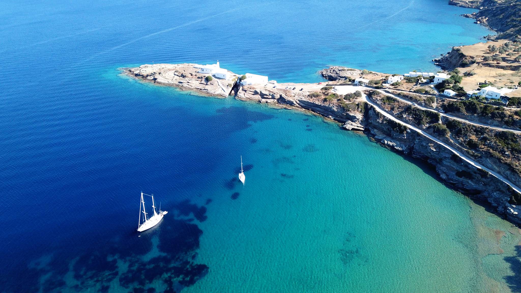 crystal clear sea
