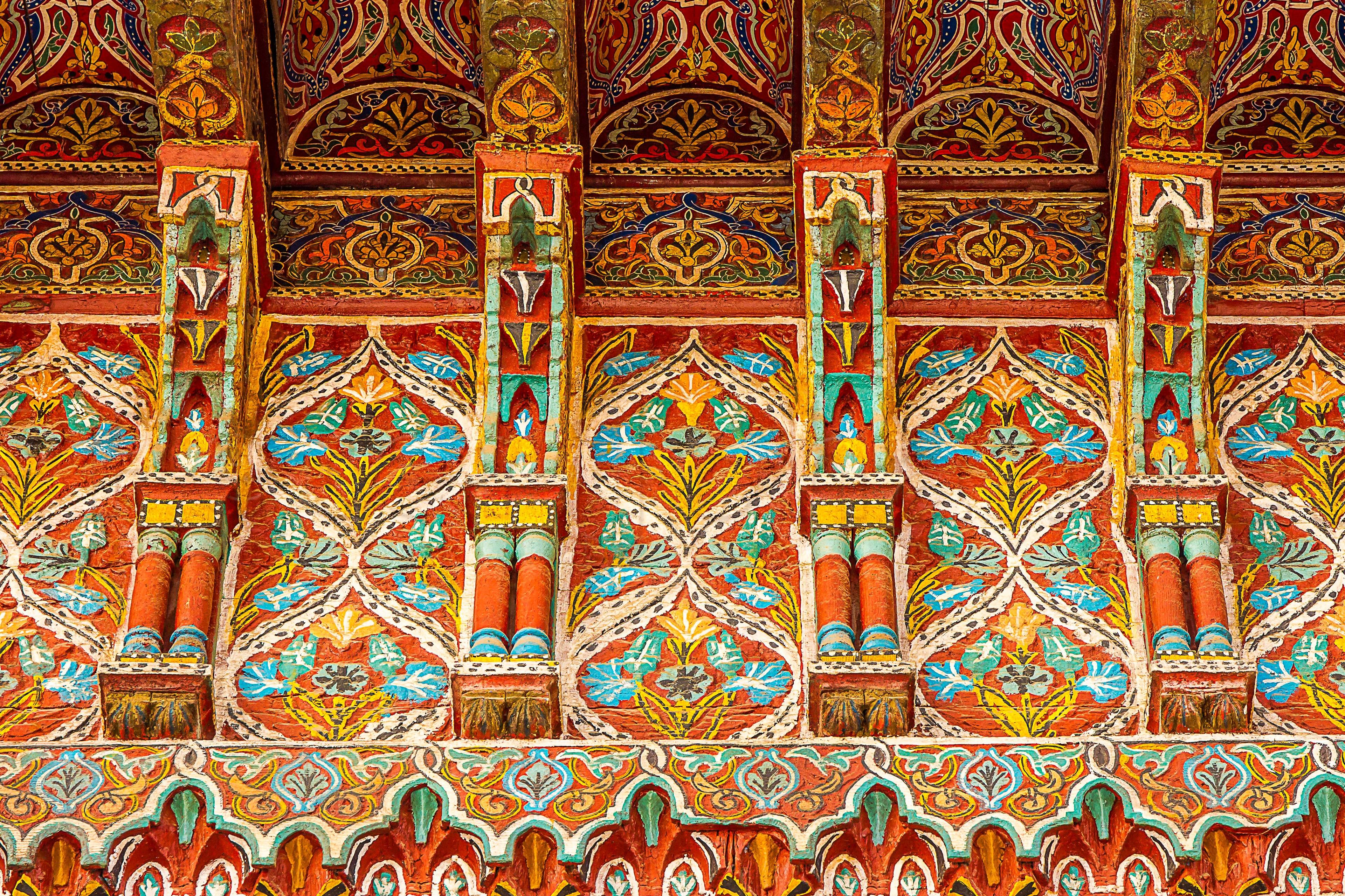 tipiche decorazioni marocchine a fes