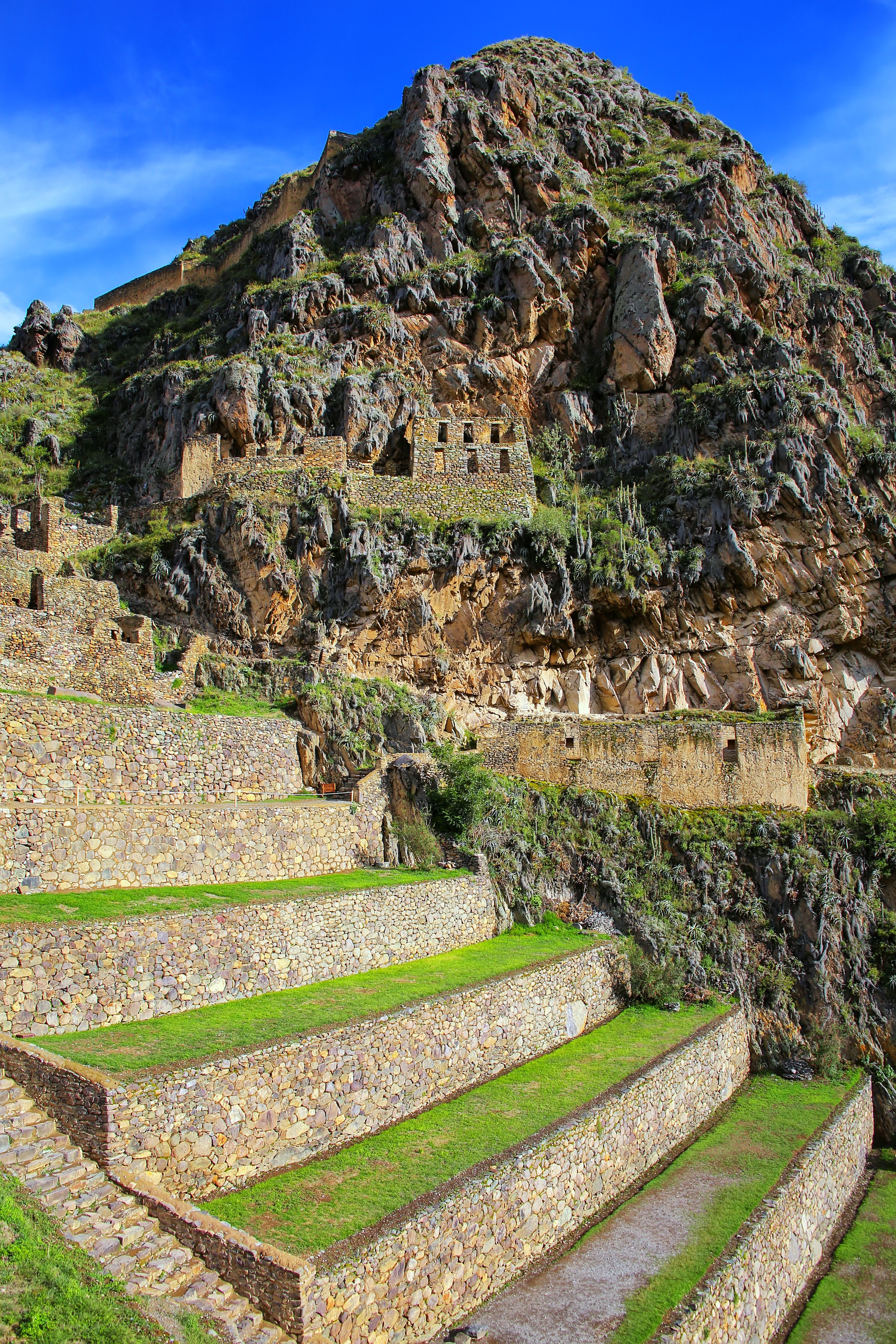 gradoni ollantaytambo peru
