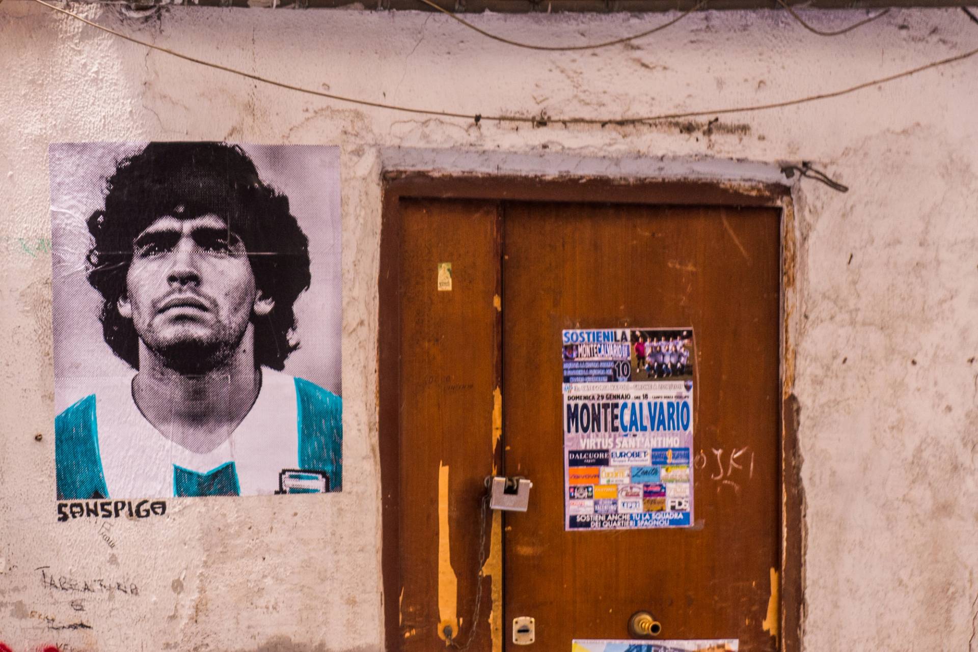 street art maradona napoli
