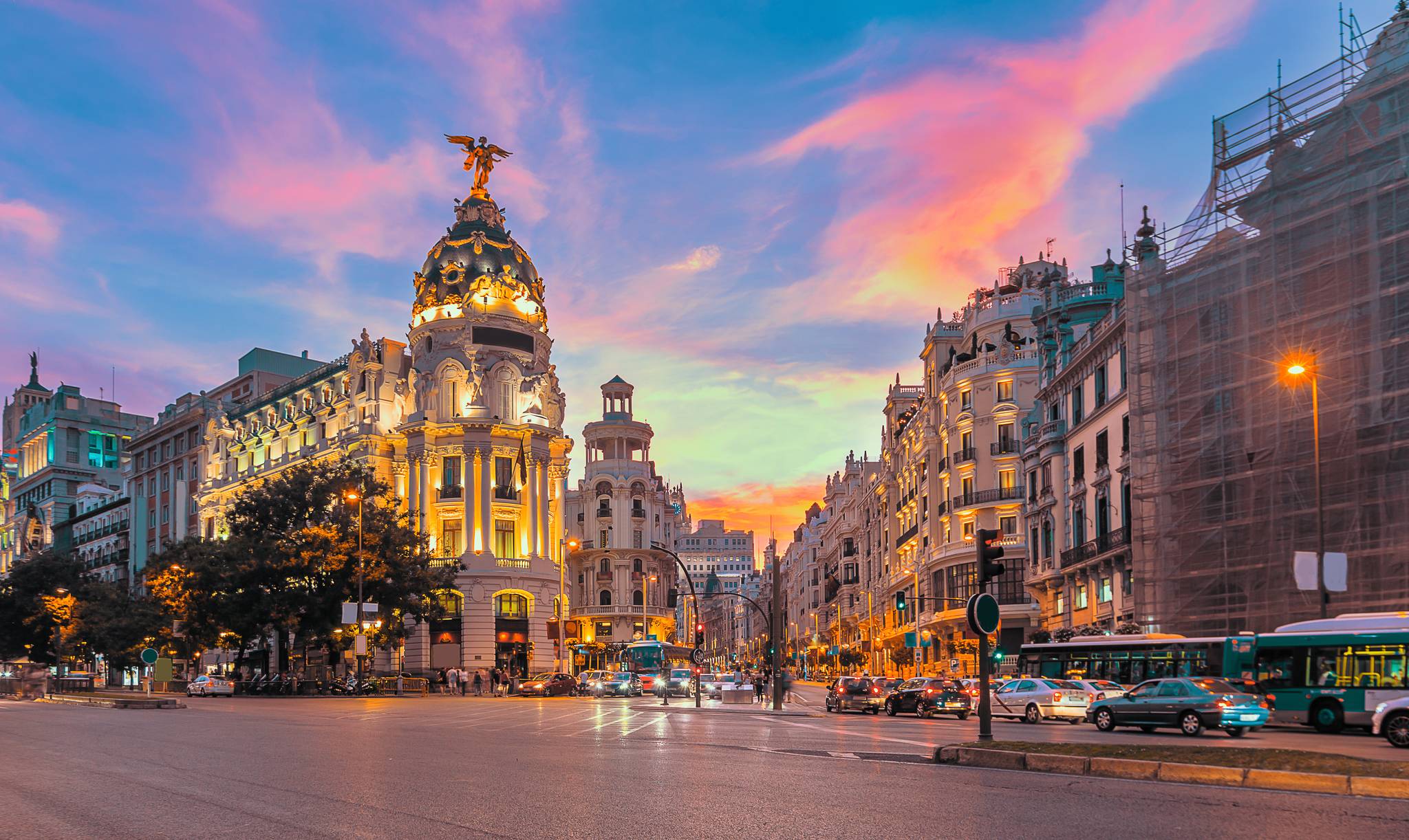 centro citta di madrid